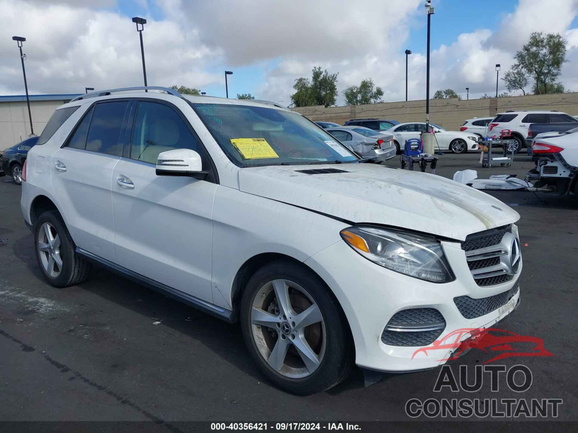 MERCEDES-BENZ GLE 350 2017 - 4JGDA5JB7HA963216
