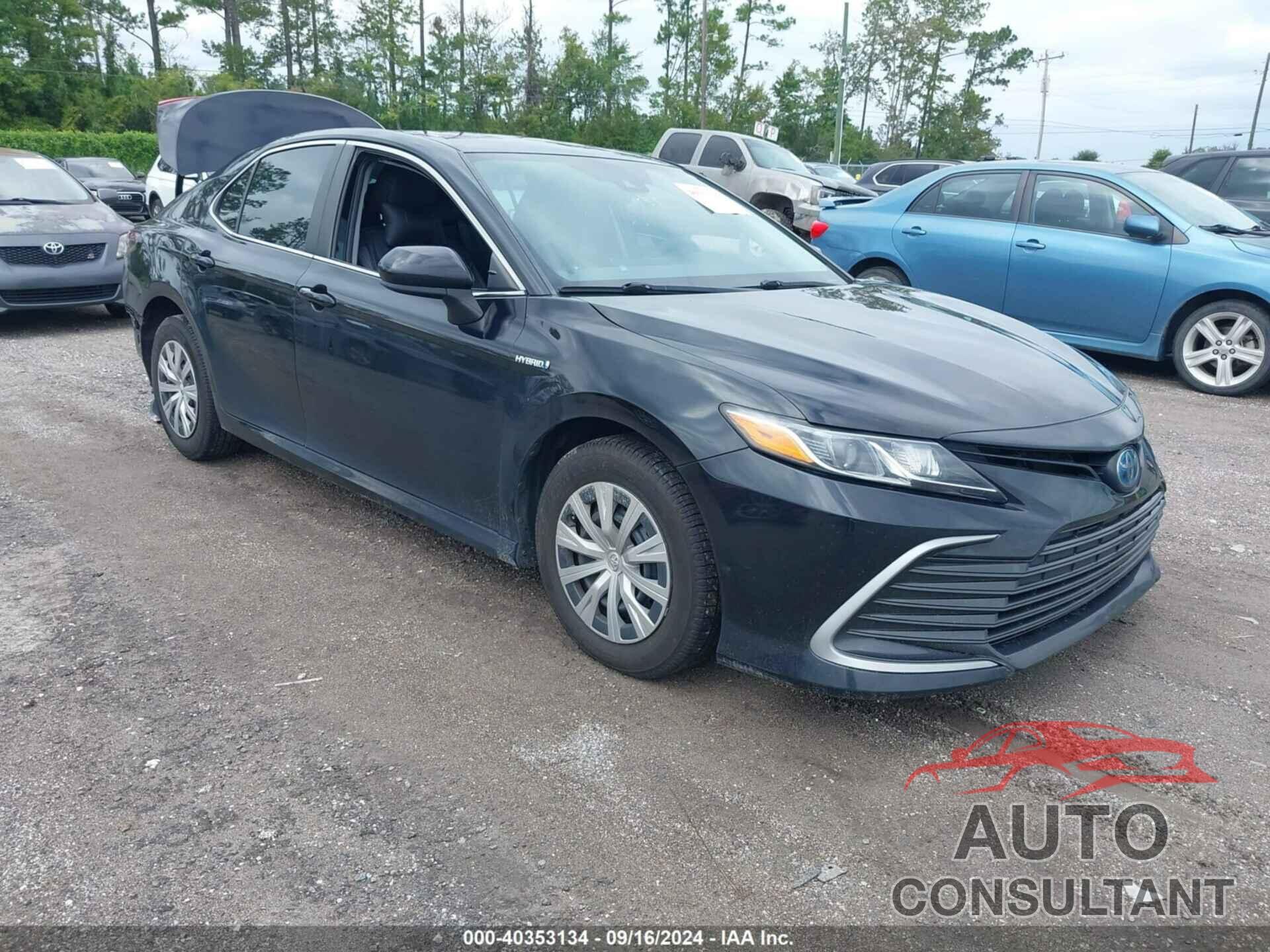 TOYOTA CAMRY 2021 - 4T1C31AK9MU563584