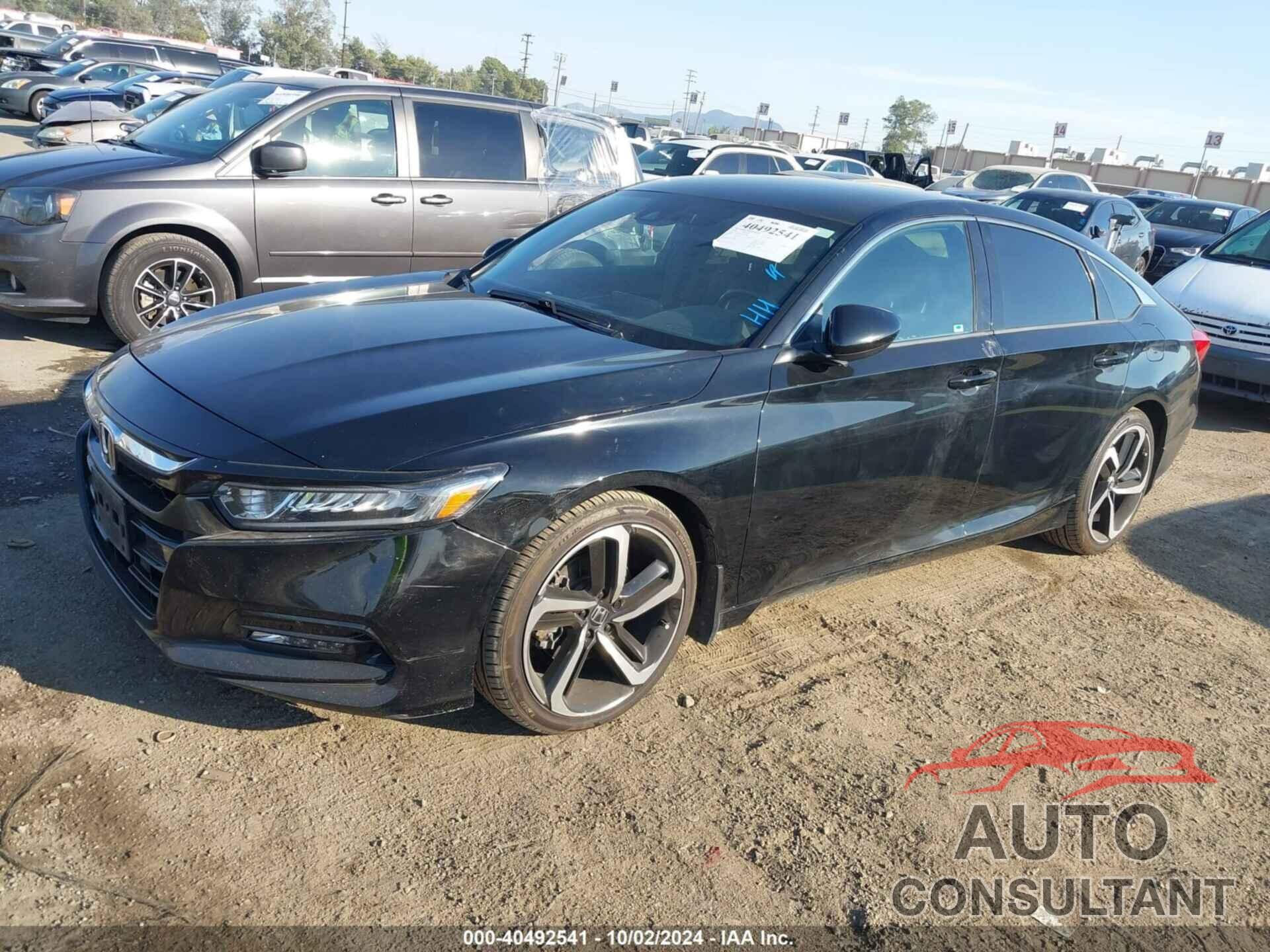 HONDA ACCORD 2018 - 1HGCV1F3XJA244886