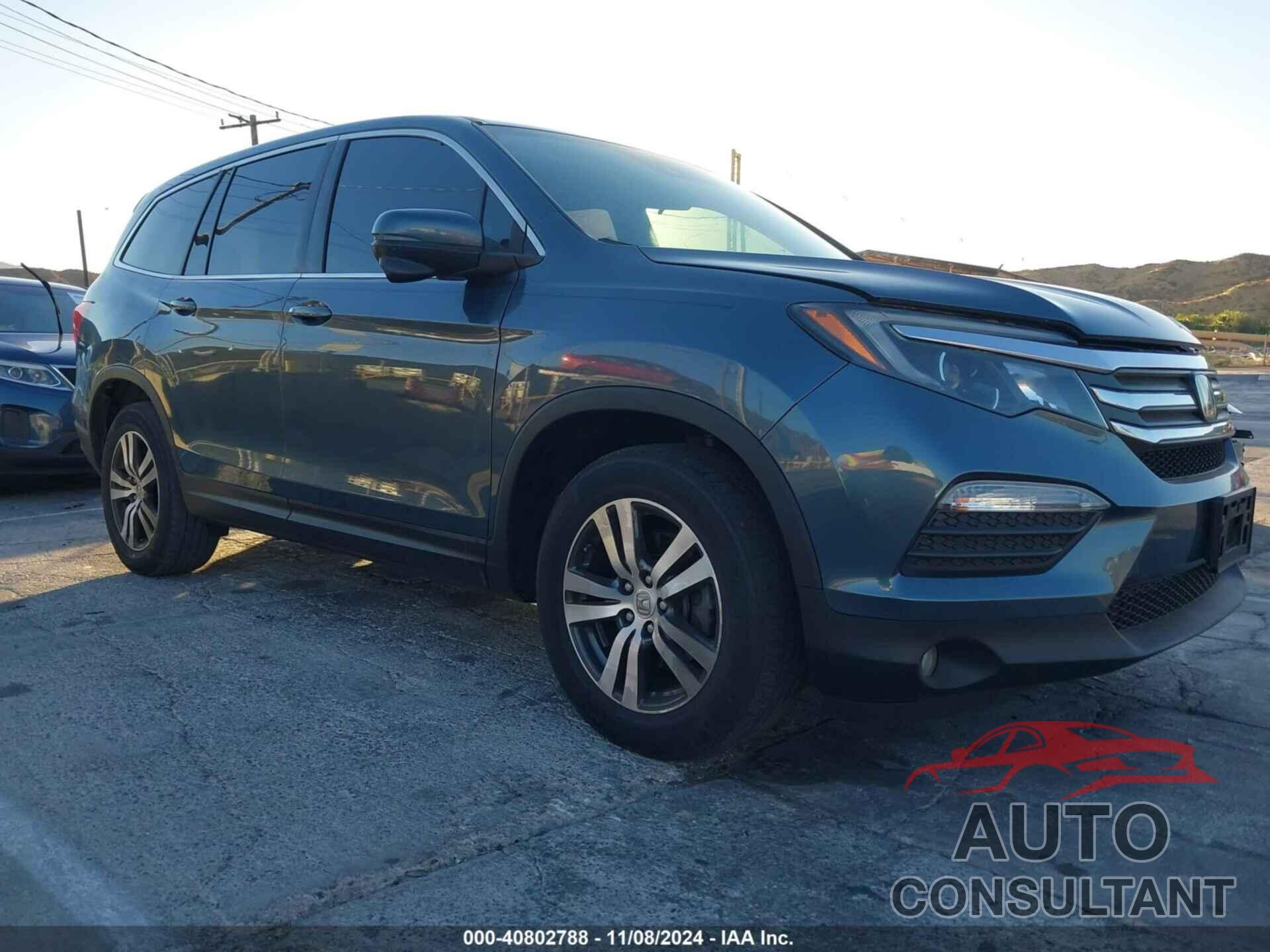 HONDA PILOT 2016 - 5FNYF5H4XGB027868