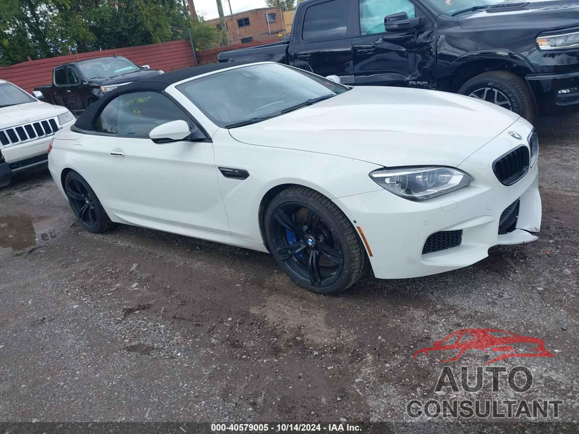 BMW M6 2014 - WBSLZ9C51ED651032