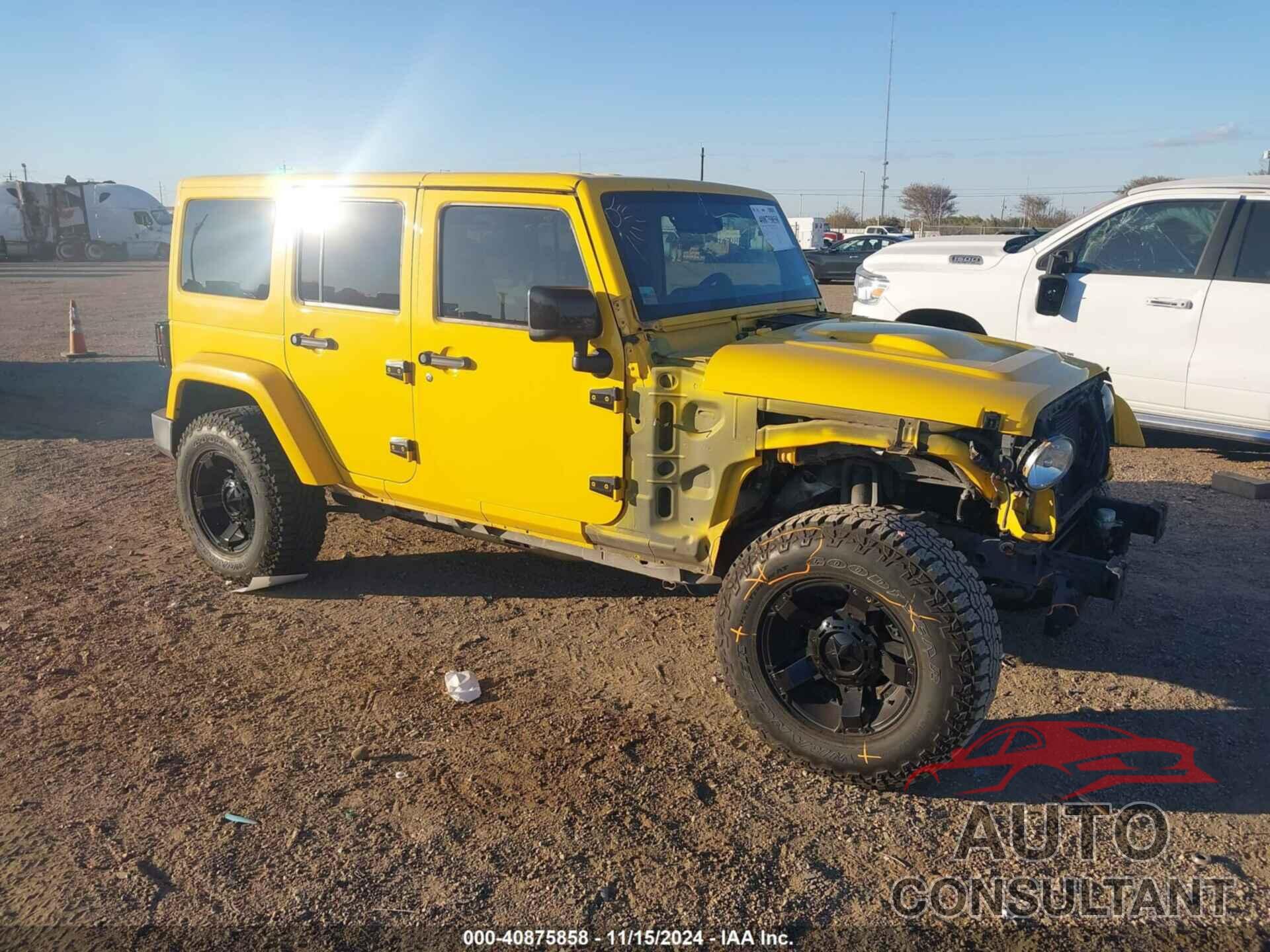 JEEP WRANGLER UNLIMITED 2015 - 1C4HJWEG7FL712070