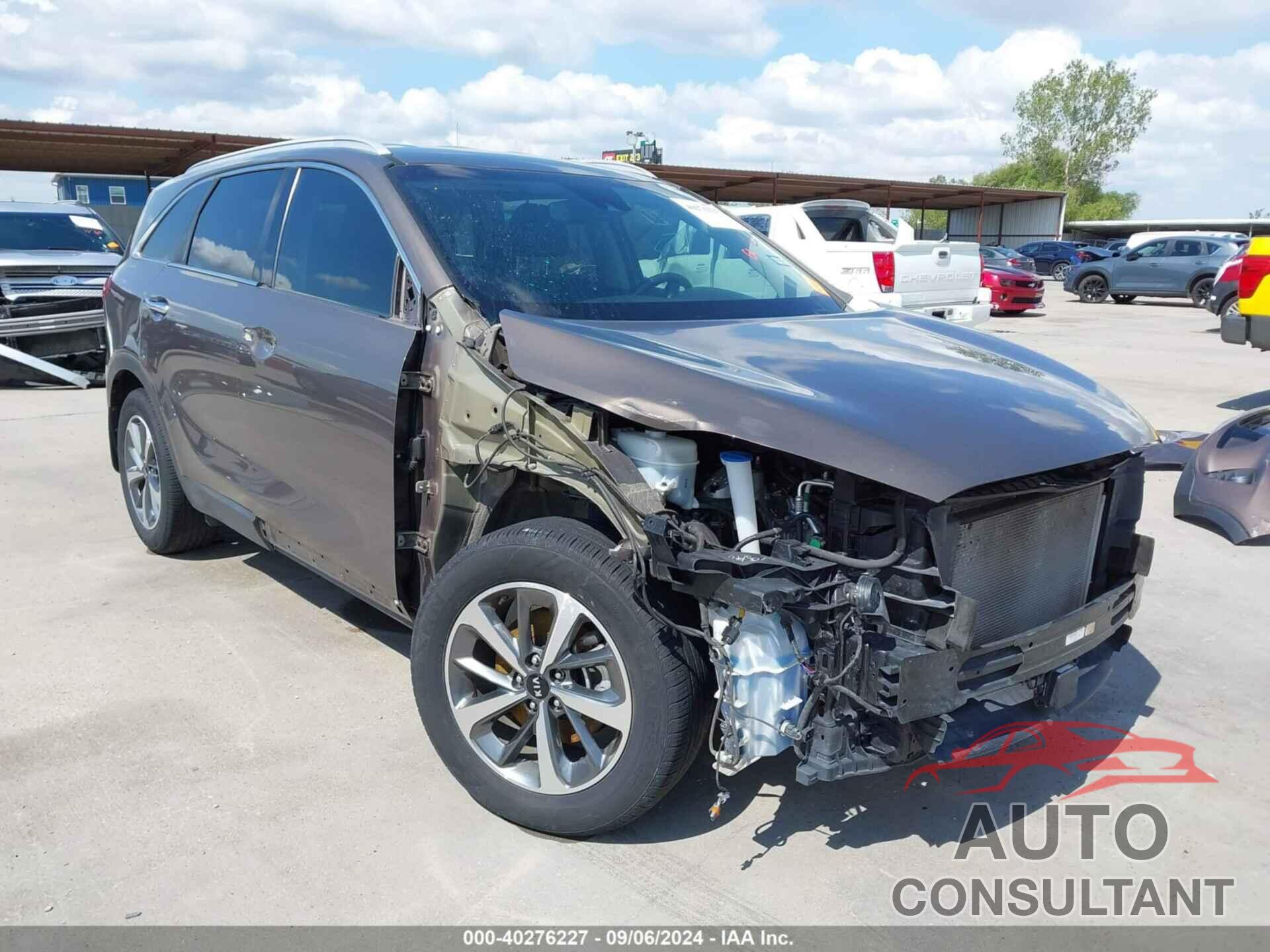 KIA SORENTO 2019 - 5XYPH4A51KG502361