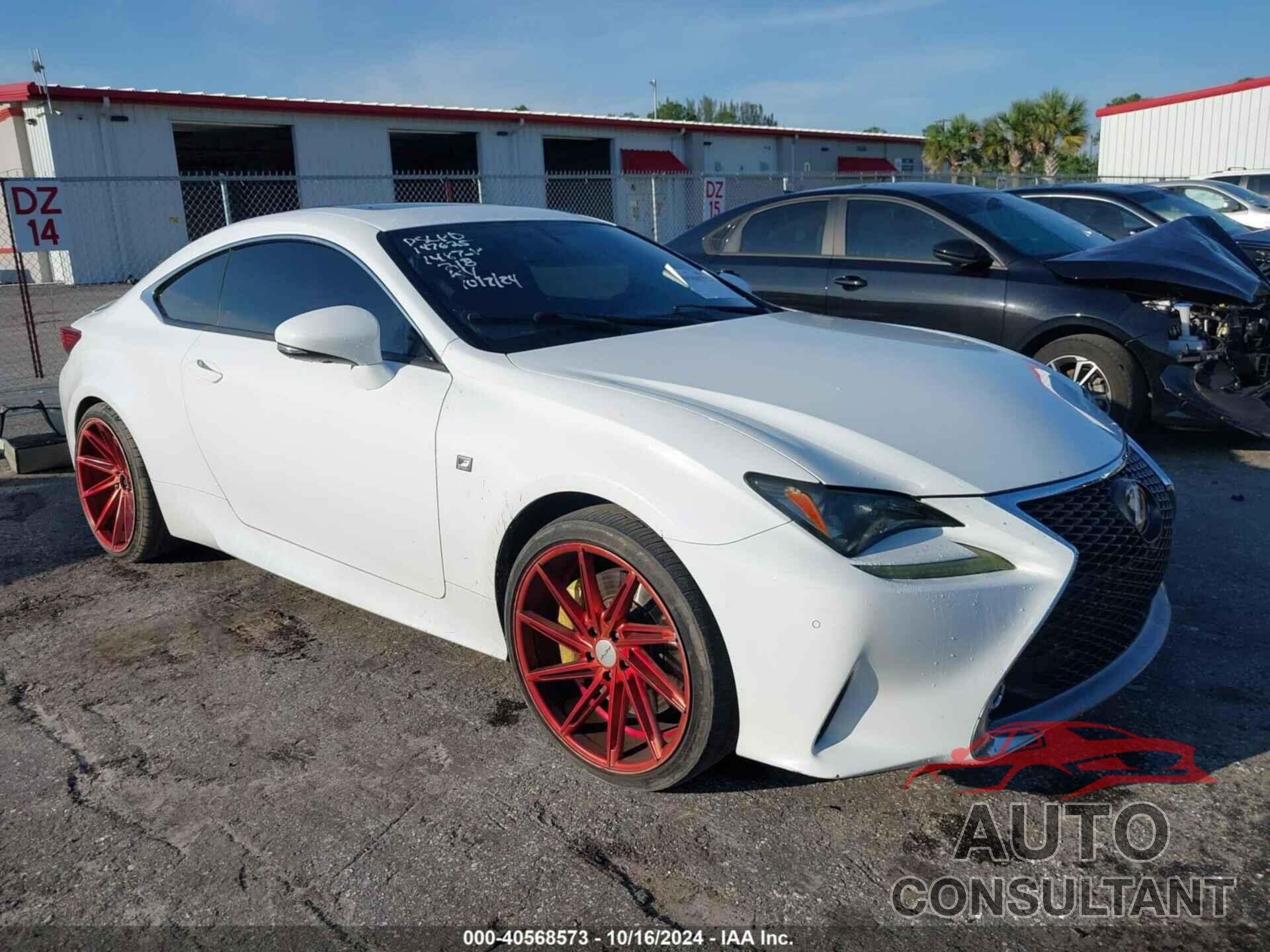 LEXUS RC 350 2015 - JTHHE5BC9F5001487
