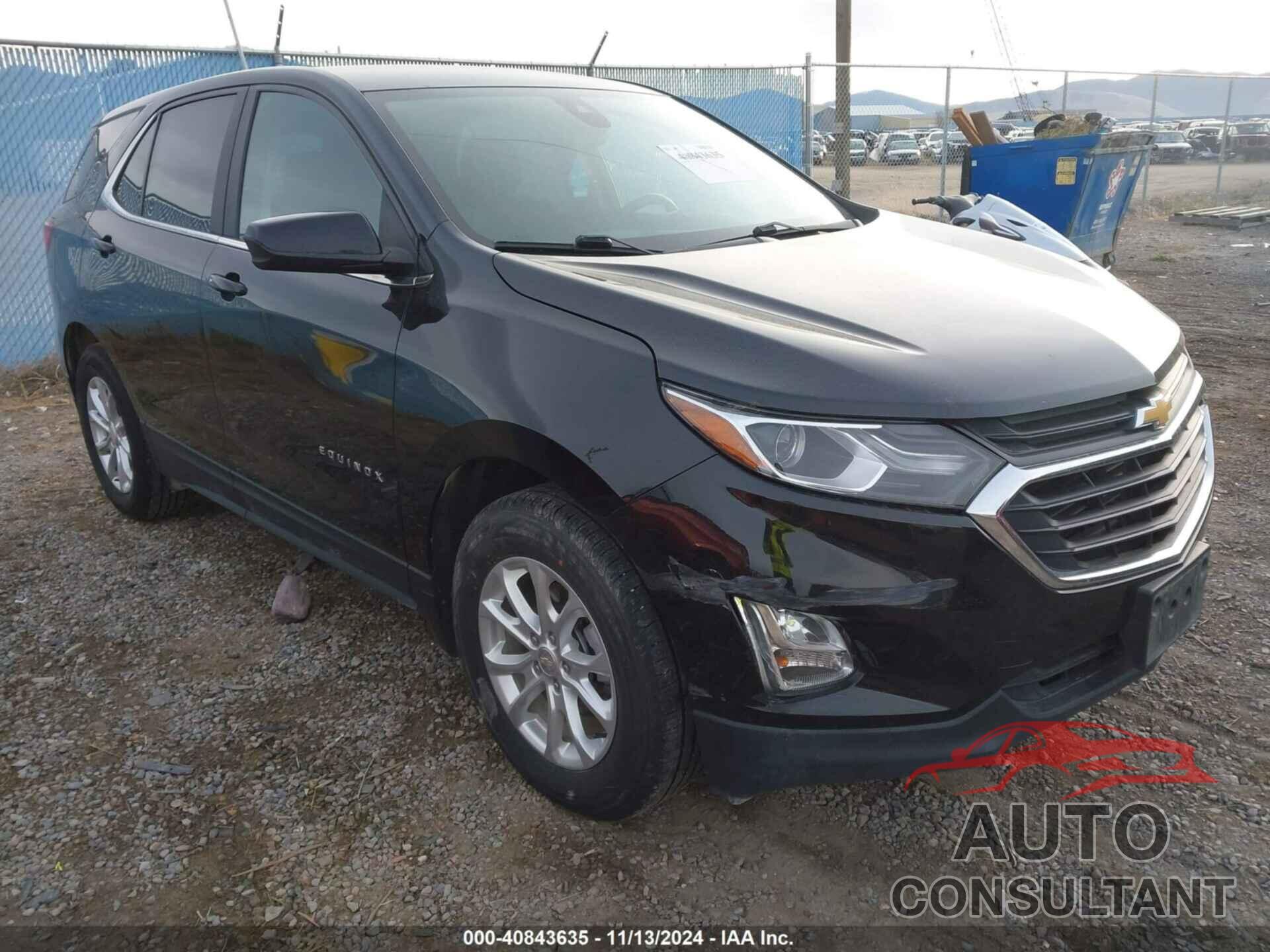 CHEVROLET EQUINOX 2021 - 3GNAXUEV8ML341691