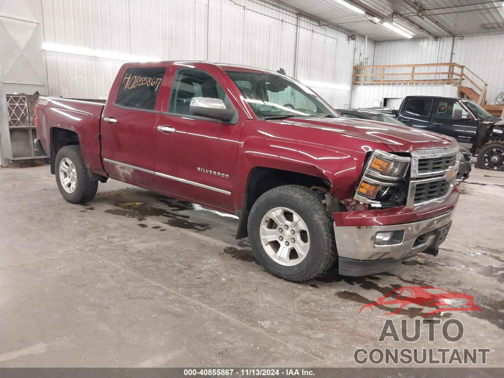 CHEVROLET SILVERADO 1500 2014 - 3GCUKSEC6EG539123