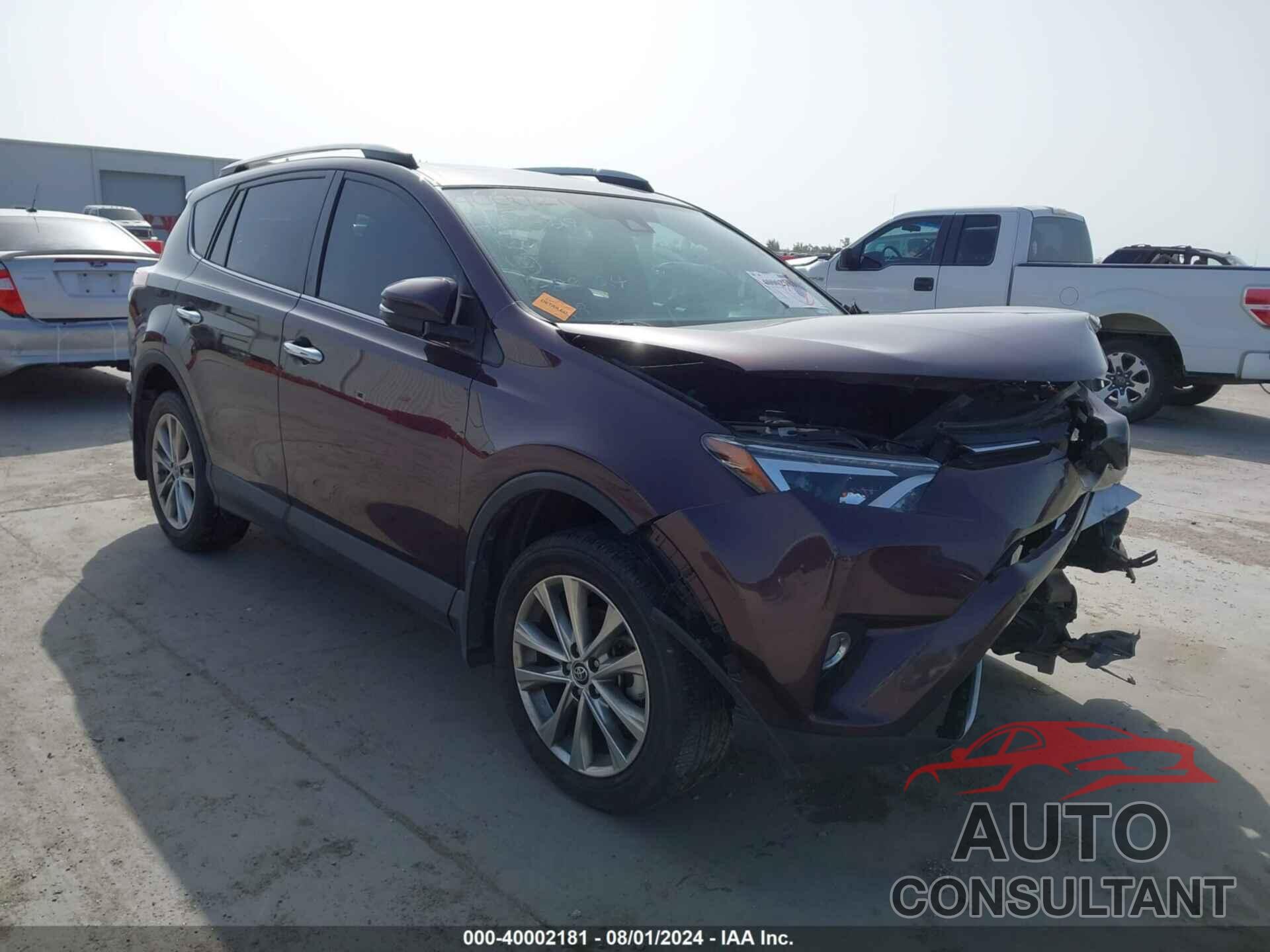 TOYOTA RAV4 2016 - 2T3YFREV8GW258282