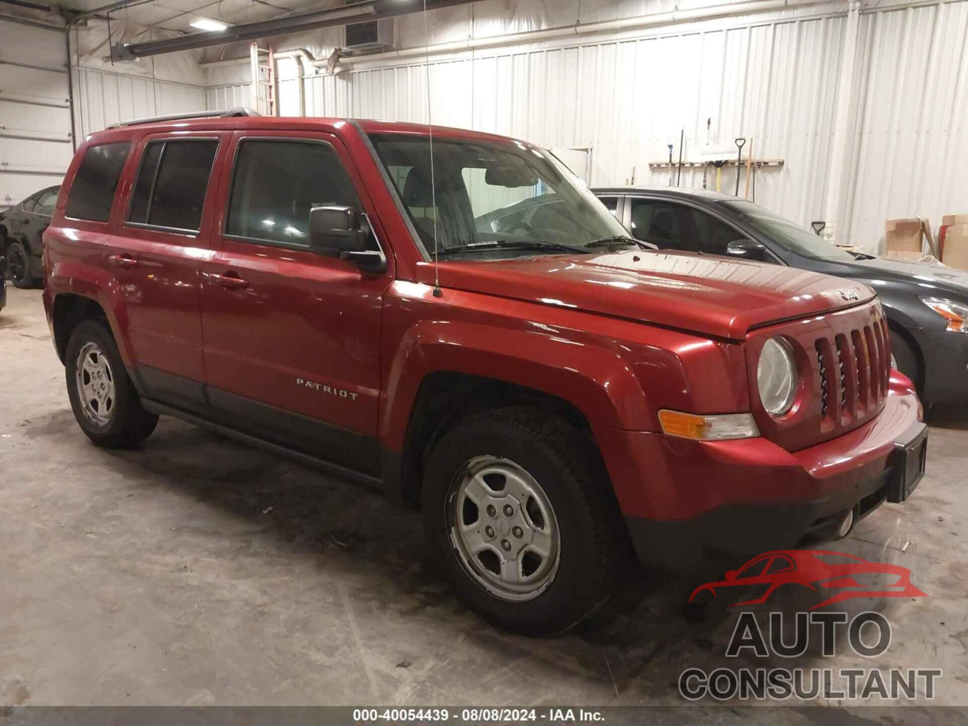 JEEP PATRIOT 2017 - 1C4NJPBB6HD158499