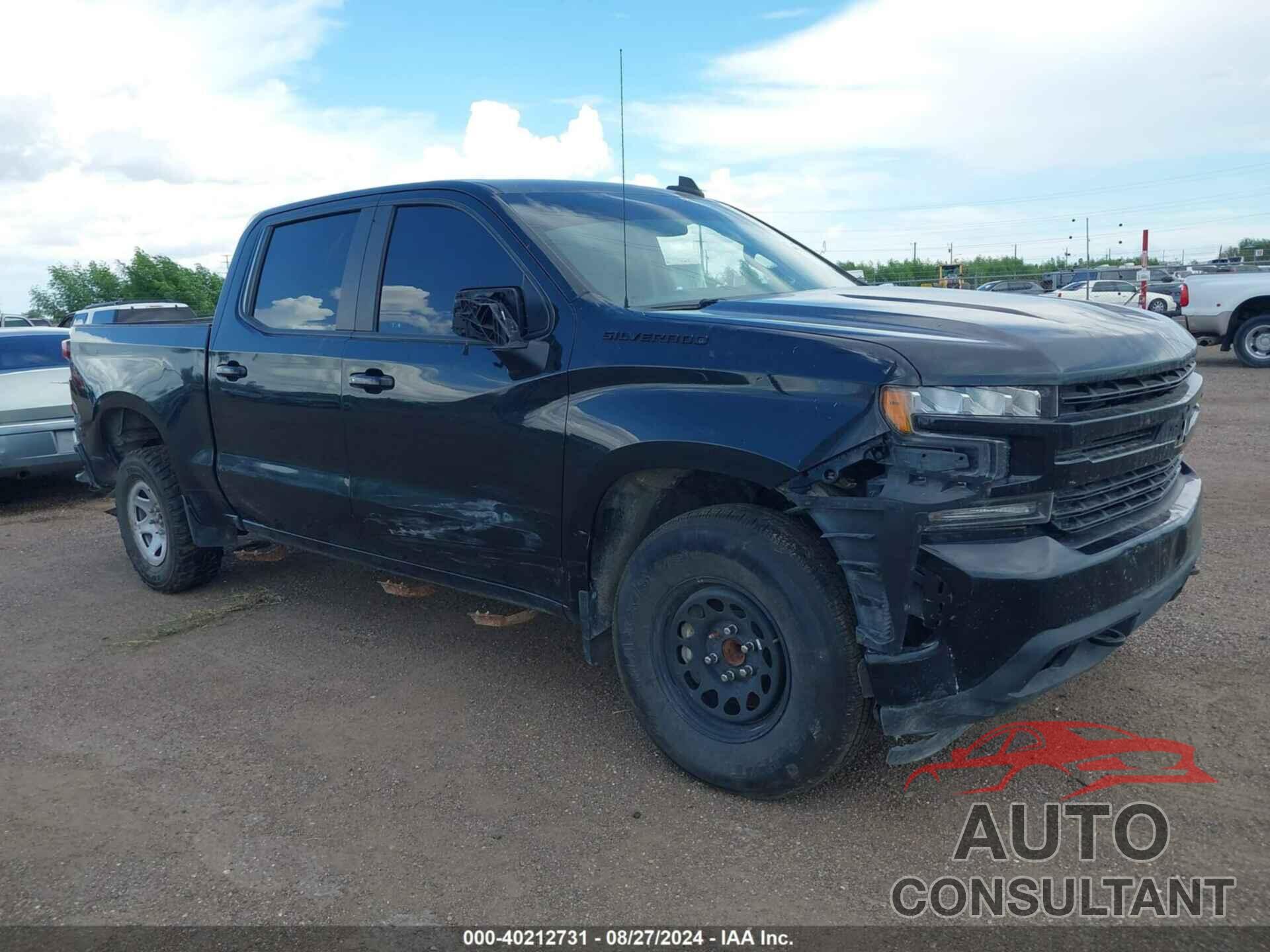 CHEVROLET SILVERADO 1500 2021 - 3GCPWDED7MG154321