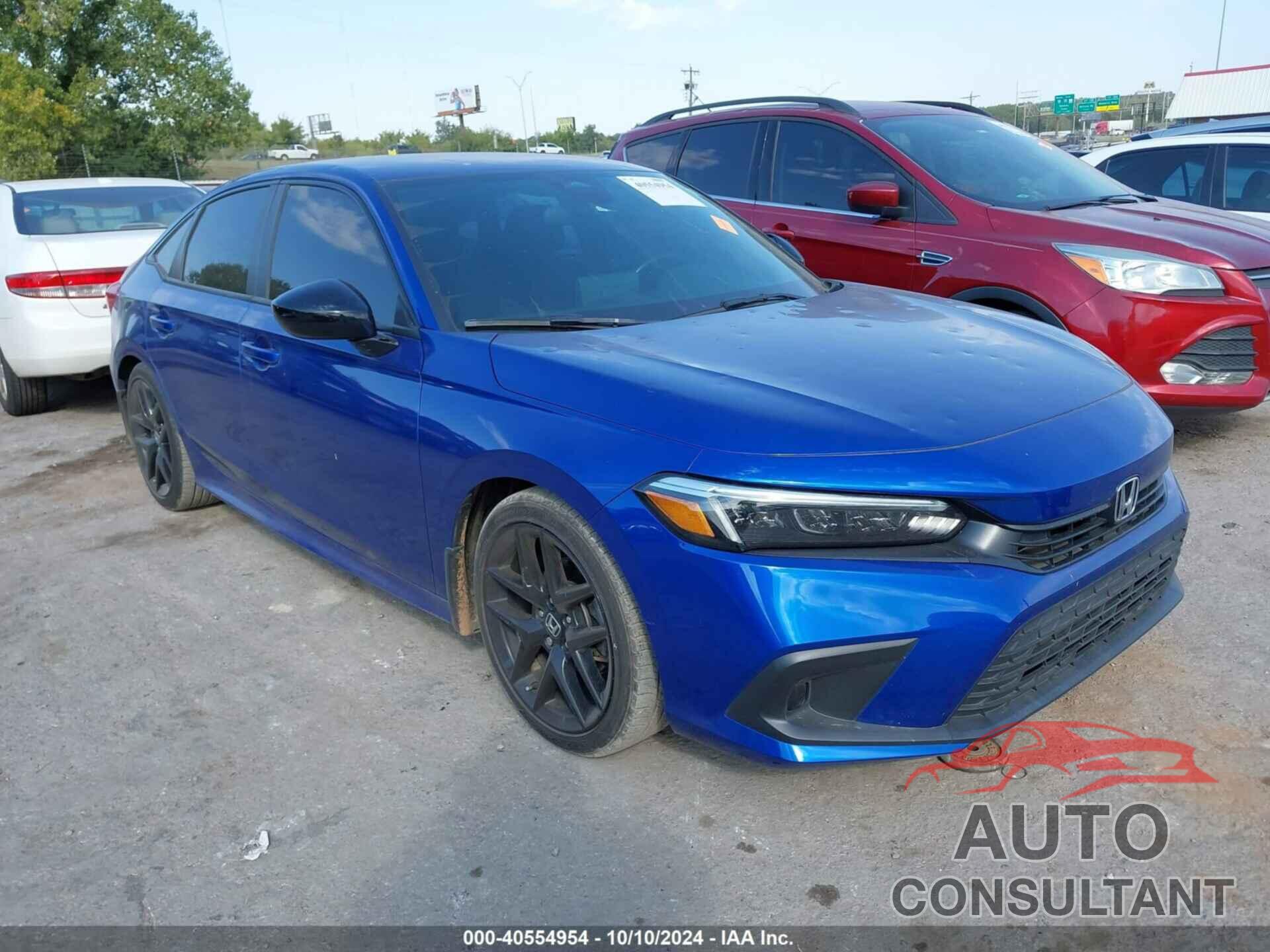 HONDA CIVIC 2022 - 2HGFE2F50NH575391