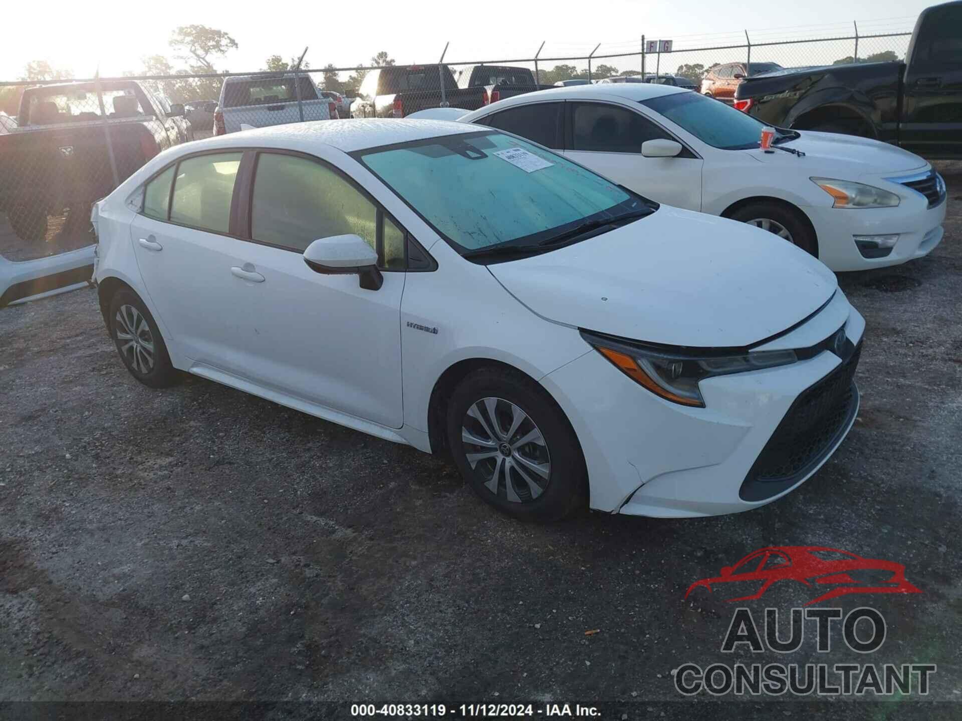 TOYOTA COROLLA 2021 - JTDEAMDE0MJ002556