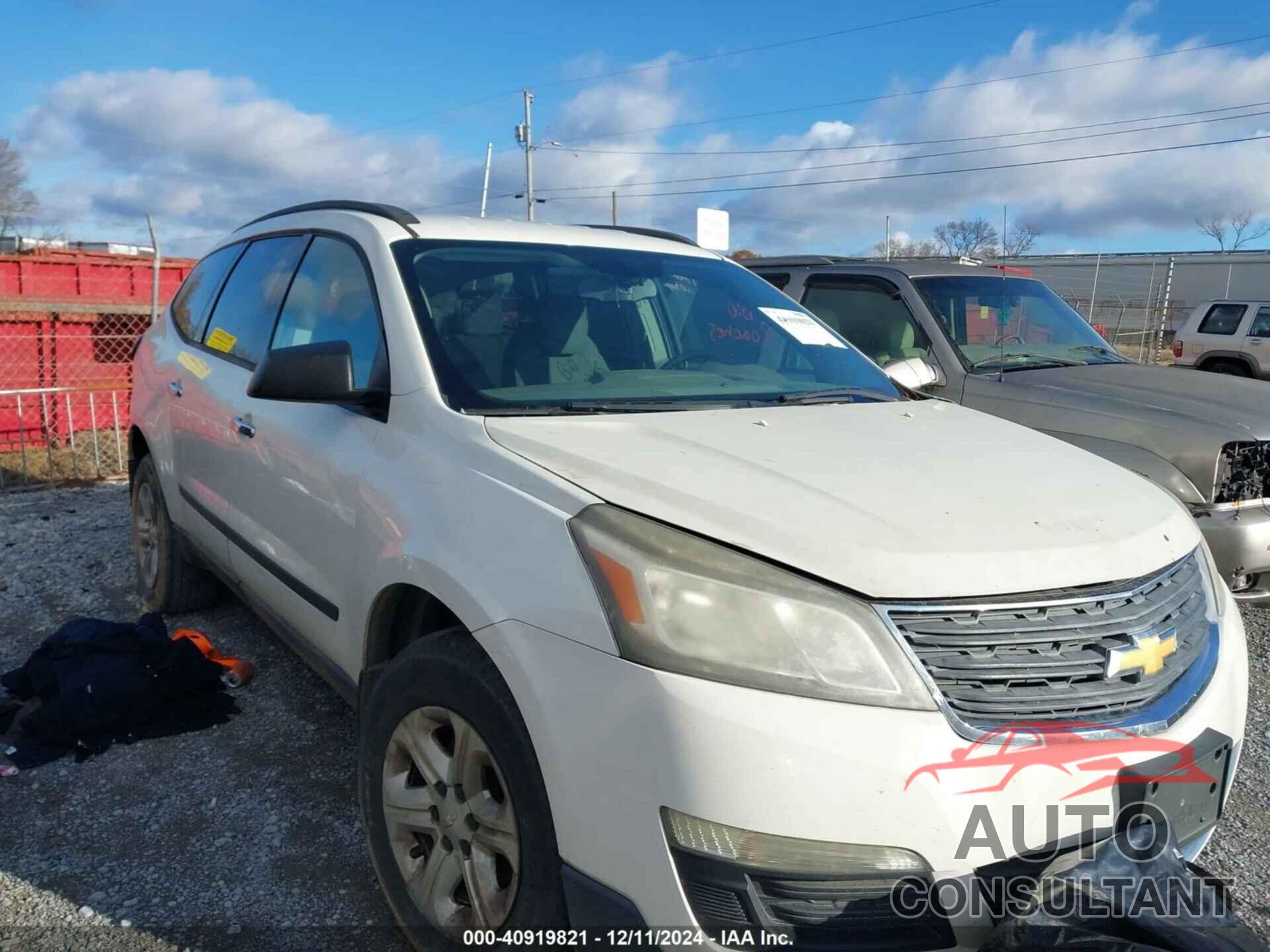 CHEVROLET TRAVERSE 2013 - 1GNKRFED2DJ117048