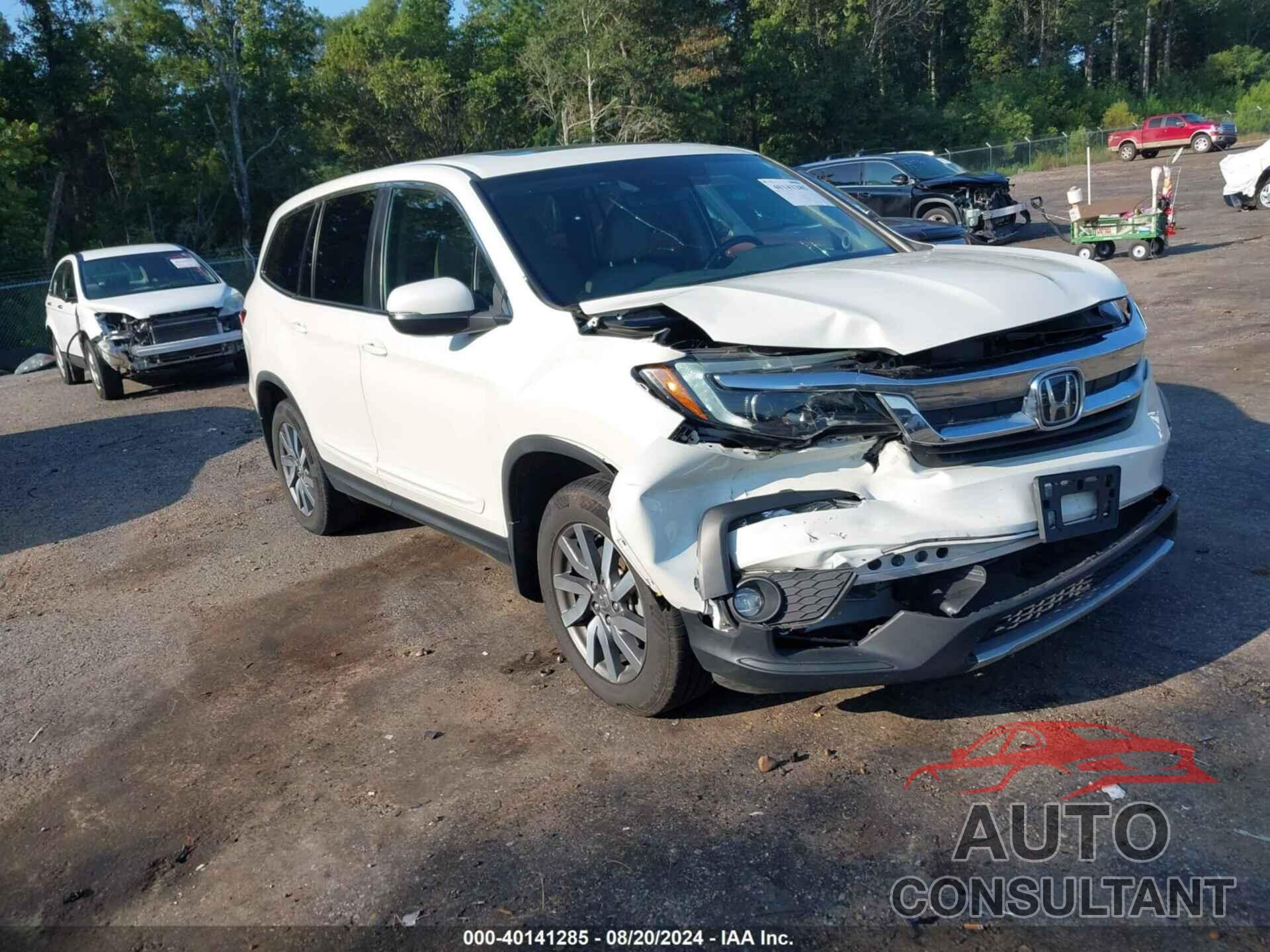 HONDA PILOT 2019 - 5FNYF6H52KB039066