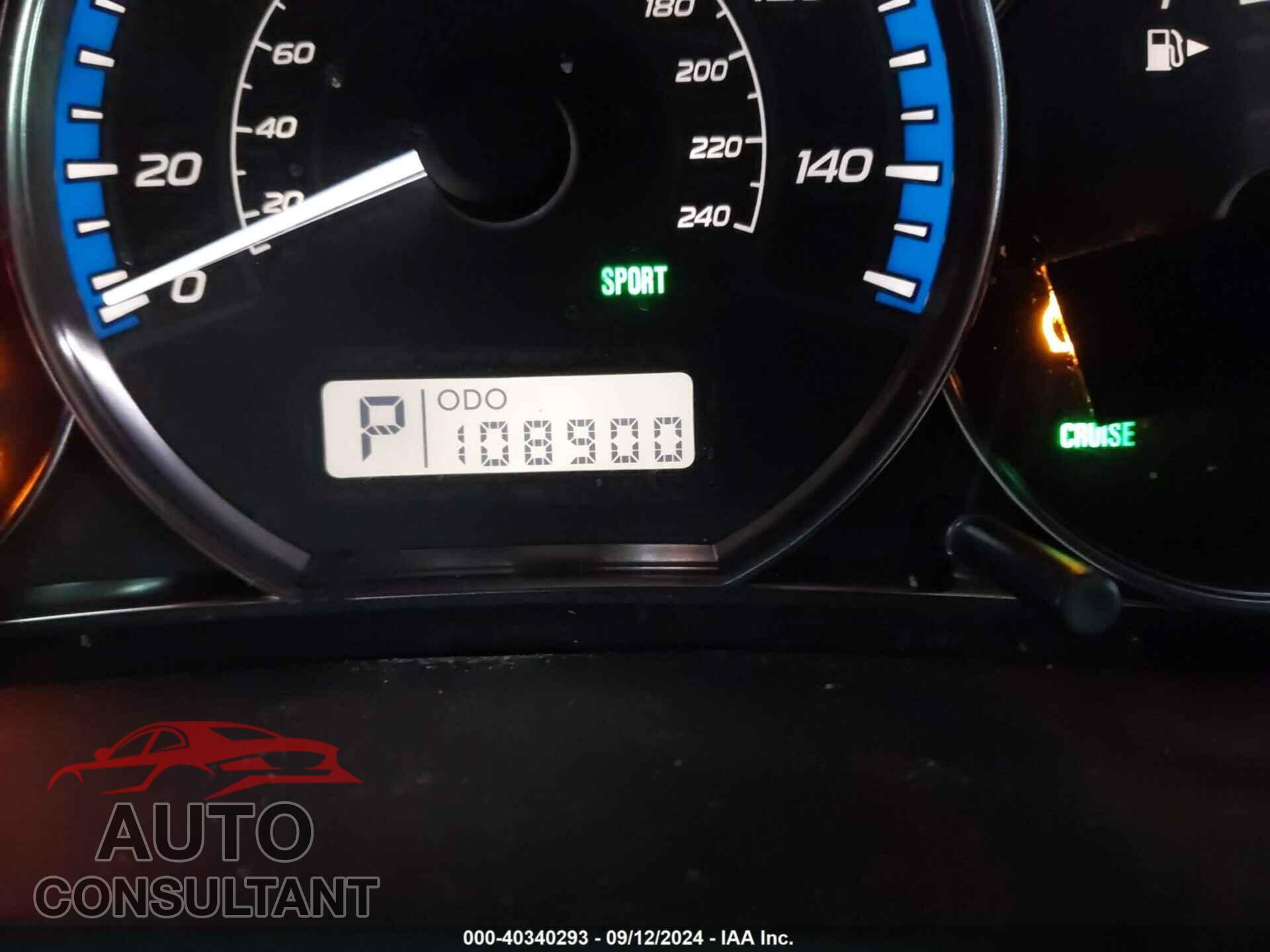 SUBARU FORESTER 2012 - JF2SHAEC1CH449267