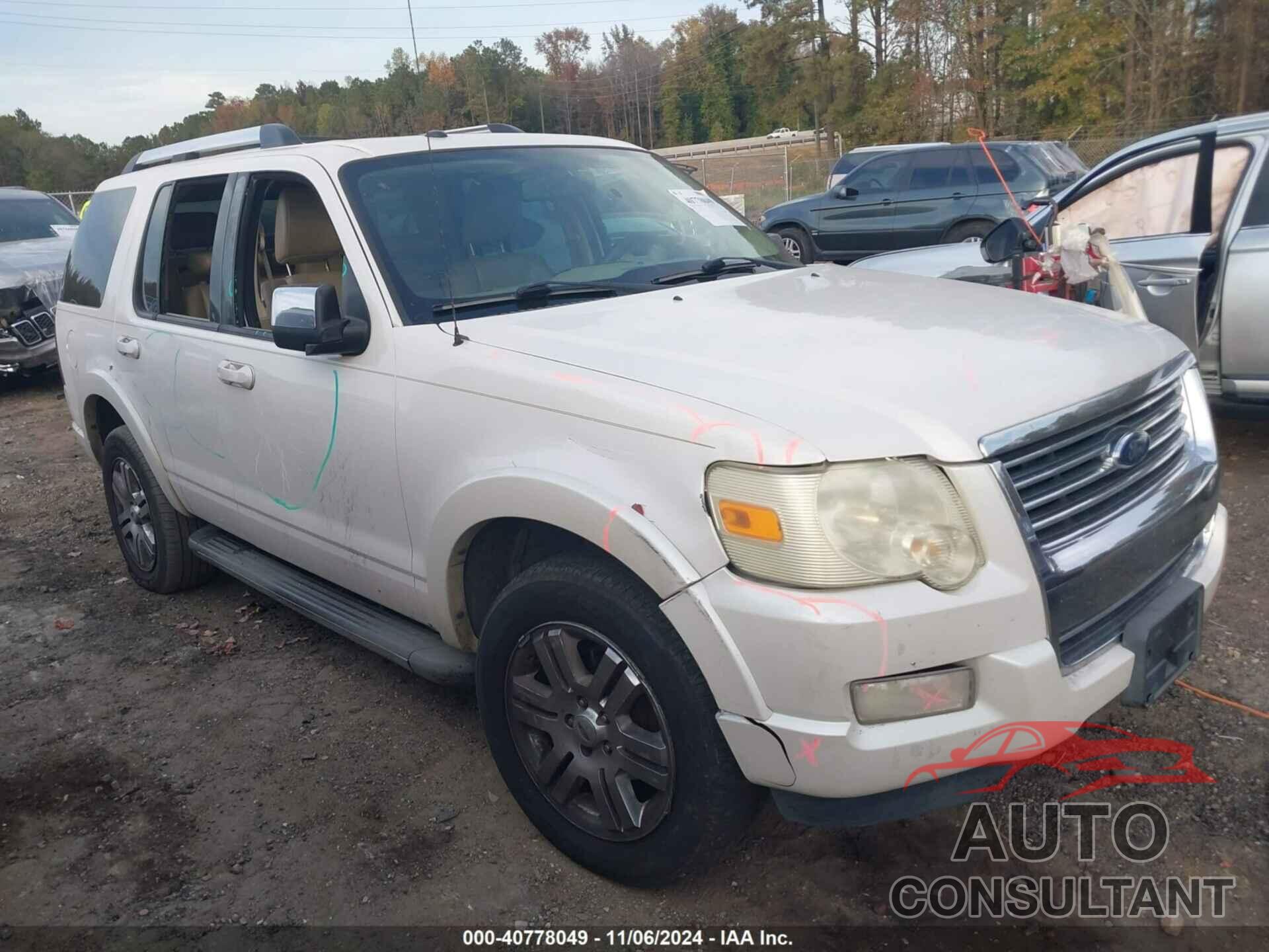 FORD EXPLORER 2010 - 1FMEU6FE4AUA01531