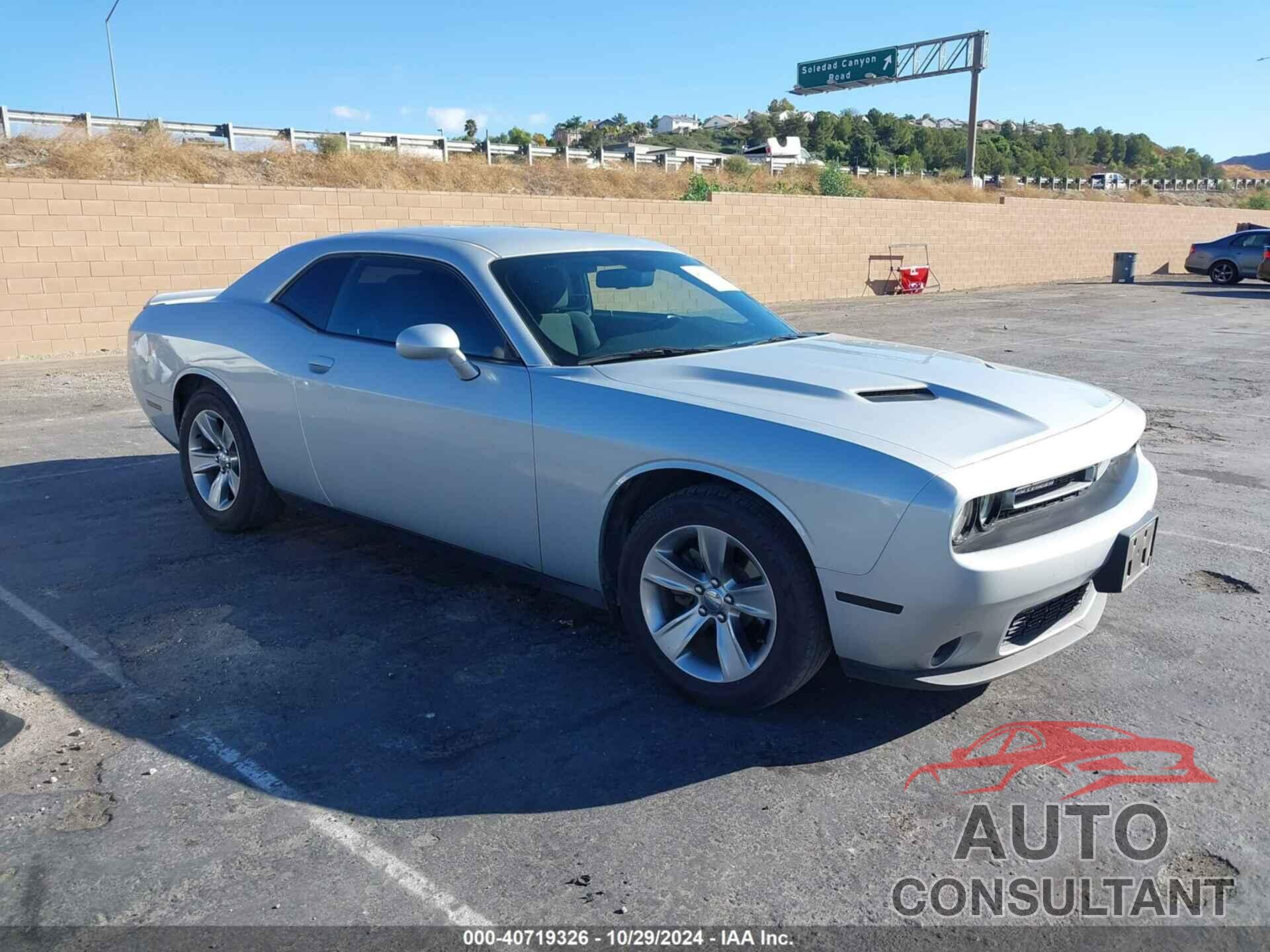 DODGE CHALLENGER 2019 - 2C3CDZAG7KH669970