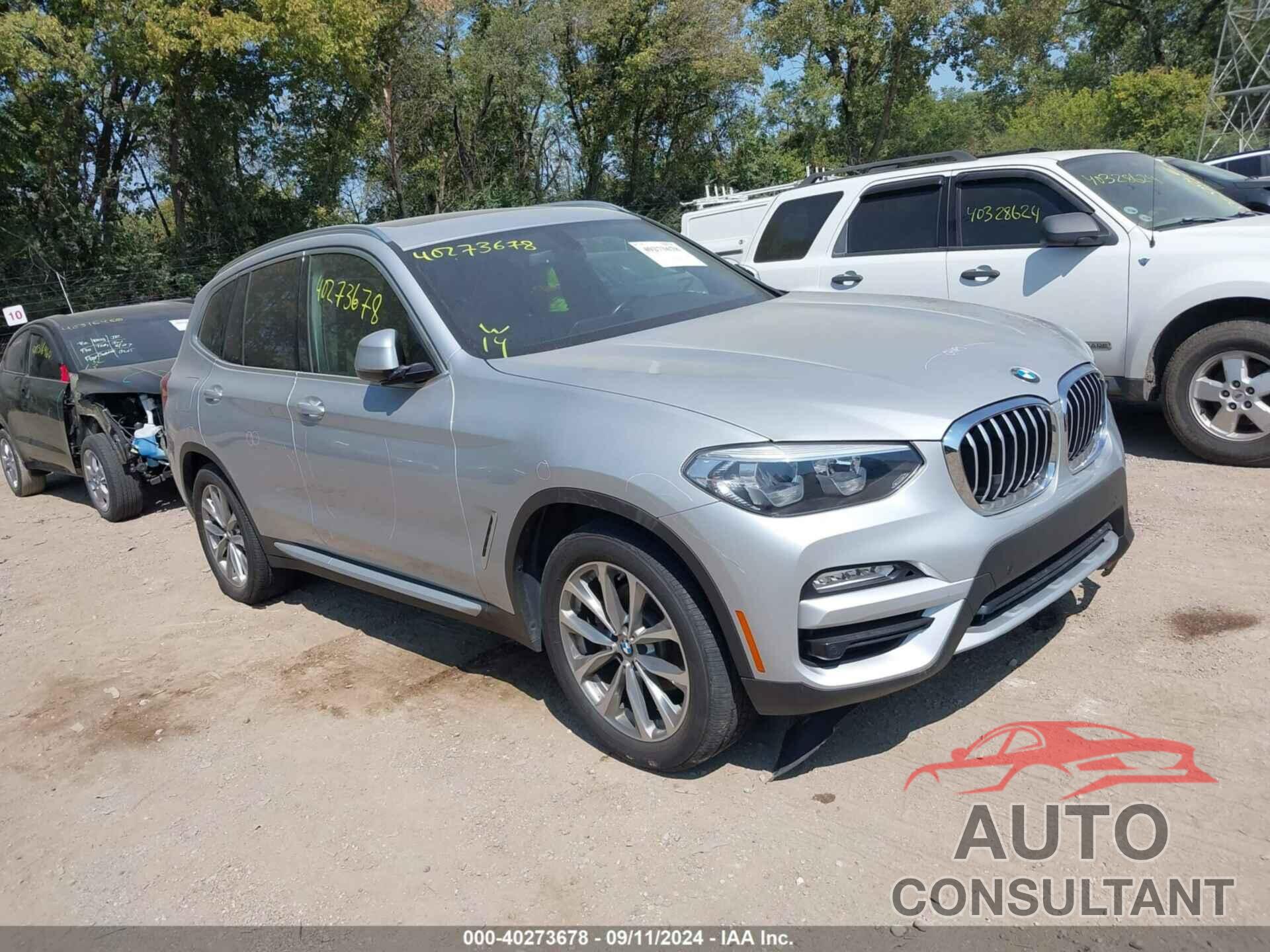 BMW X3 2018 - 5UXTR9C58JLD74064