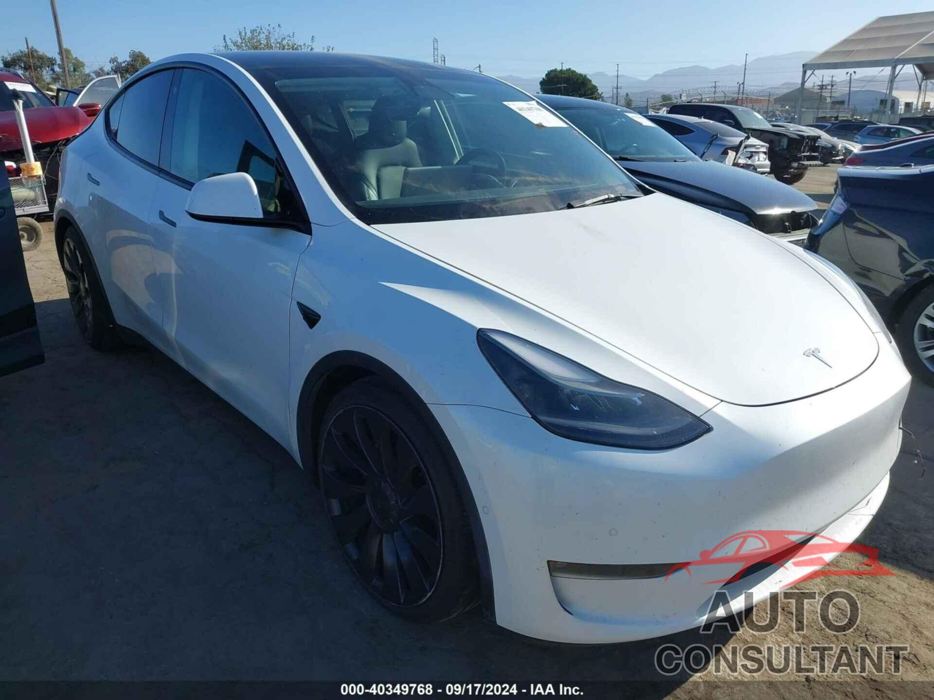 TESLA MODEL Y 2021 - 5YJYGDEF1MF230673