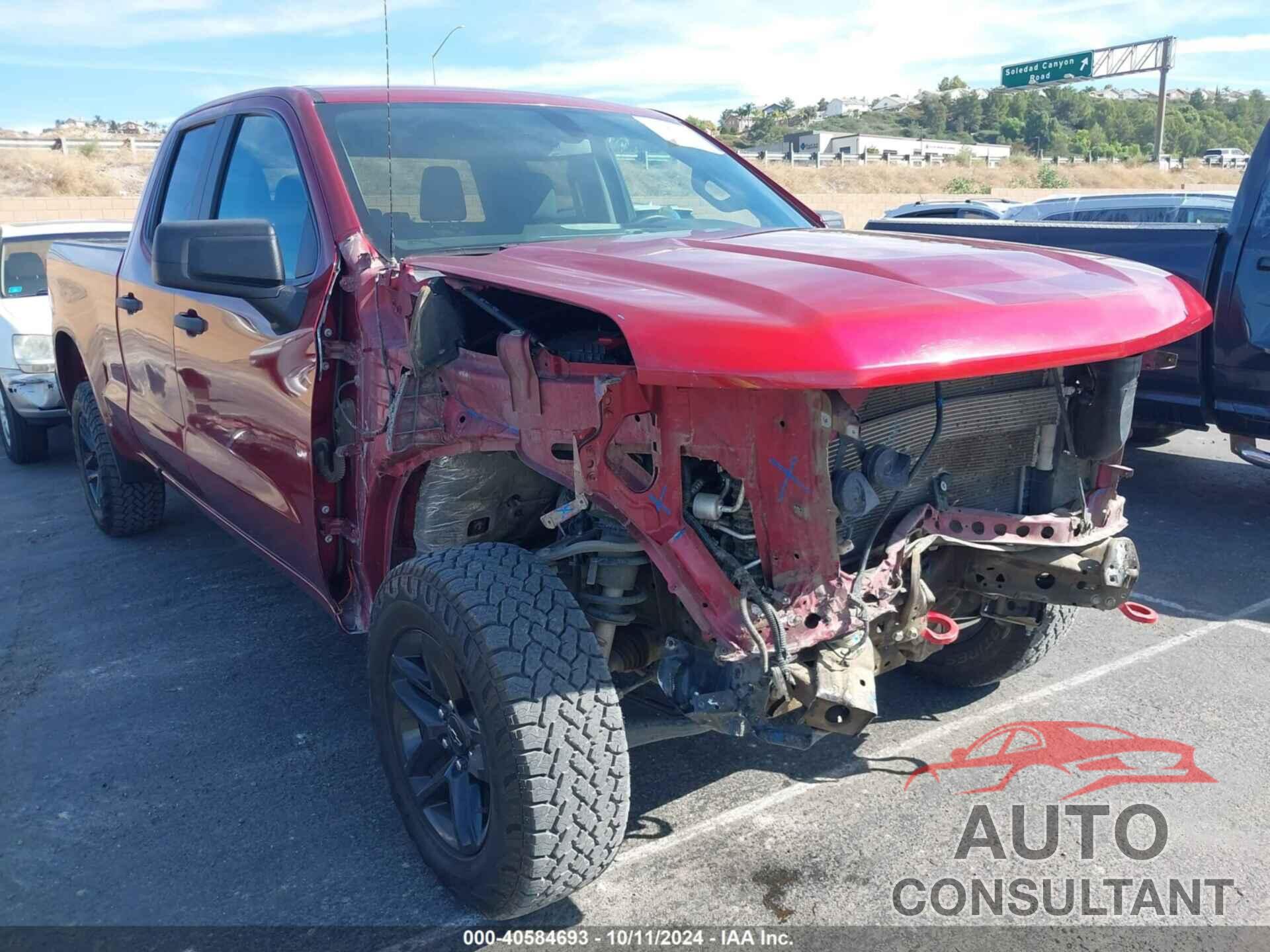 CHEVROLET SILVERADO 1500 2019 - 1GCRYCEF0KZ197166