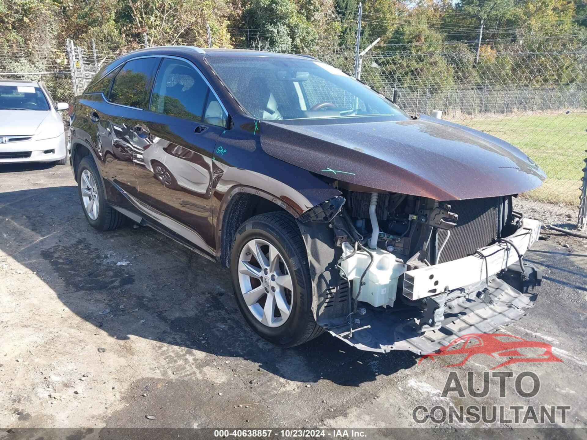 LEXUS RX 350 2016 - 2T2ZZMCA9GC013043