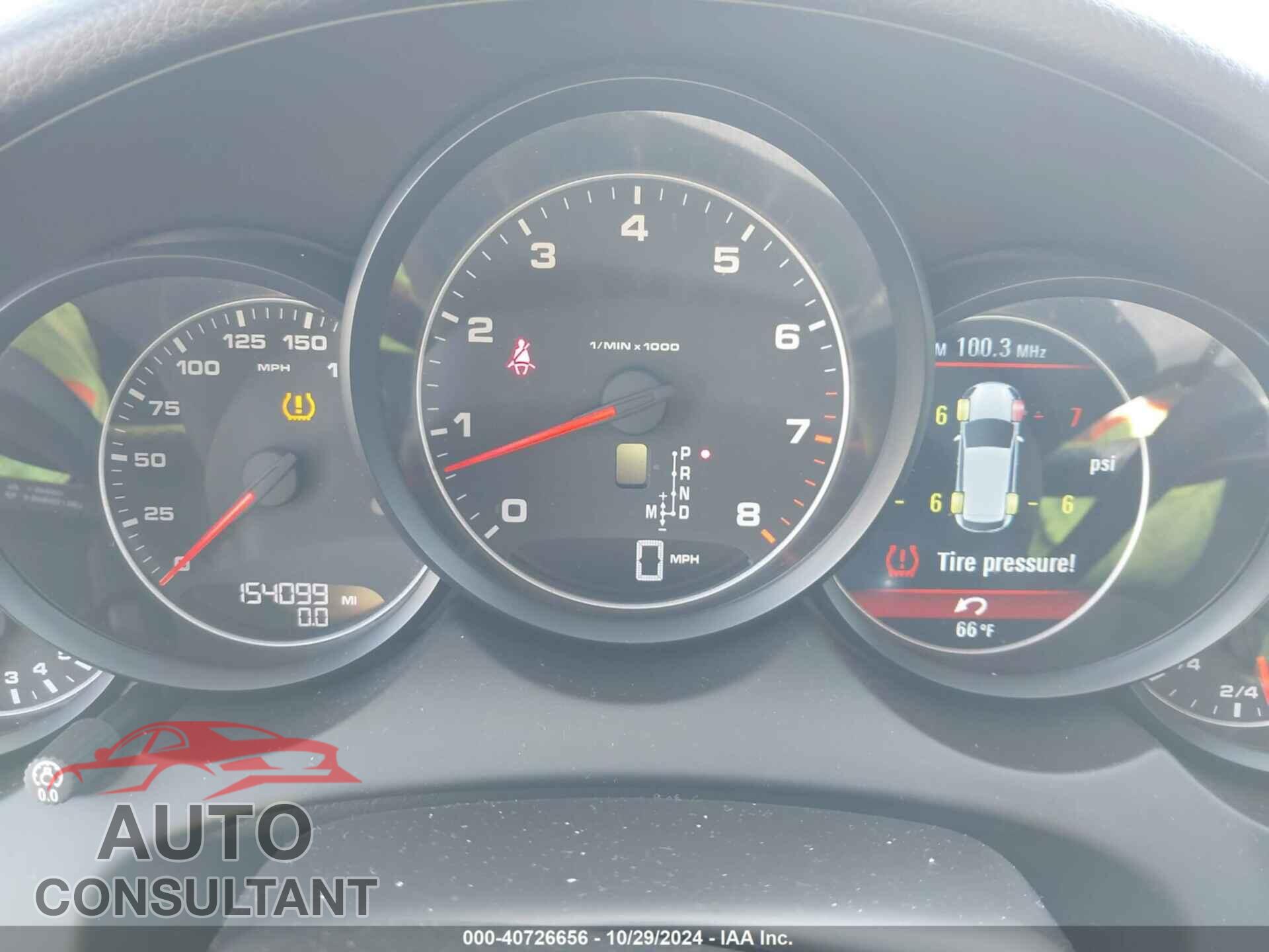 PORSCHE CAYENNE 2012 - WP1AA2A27CLA08076