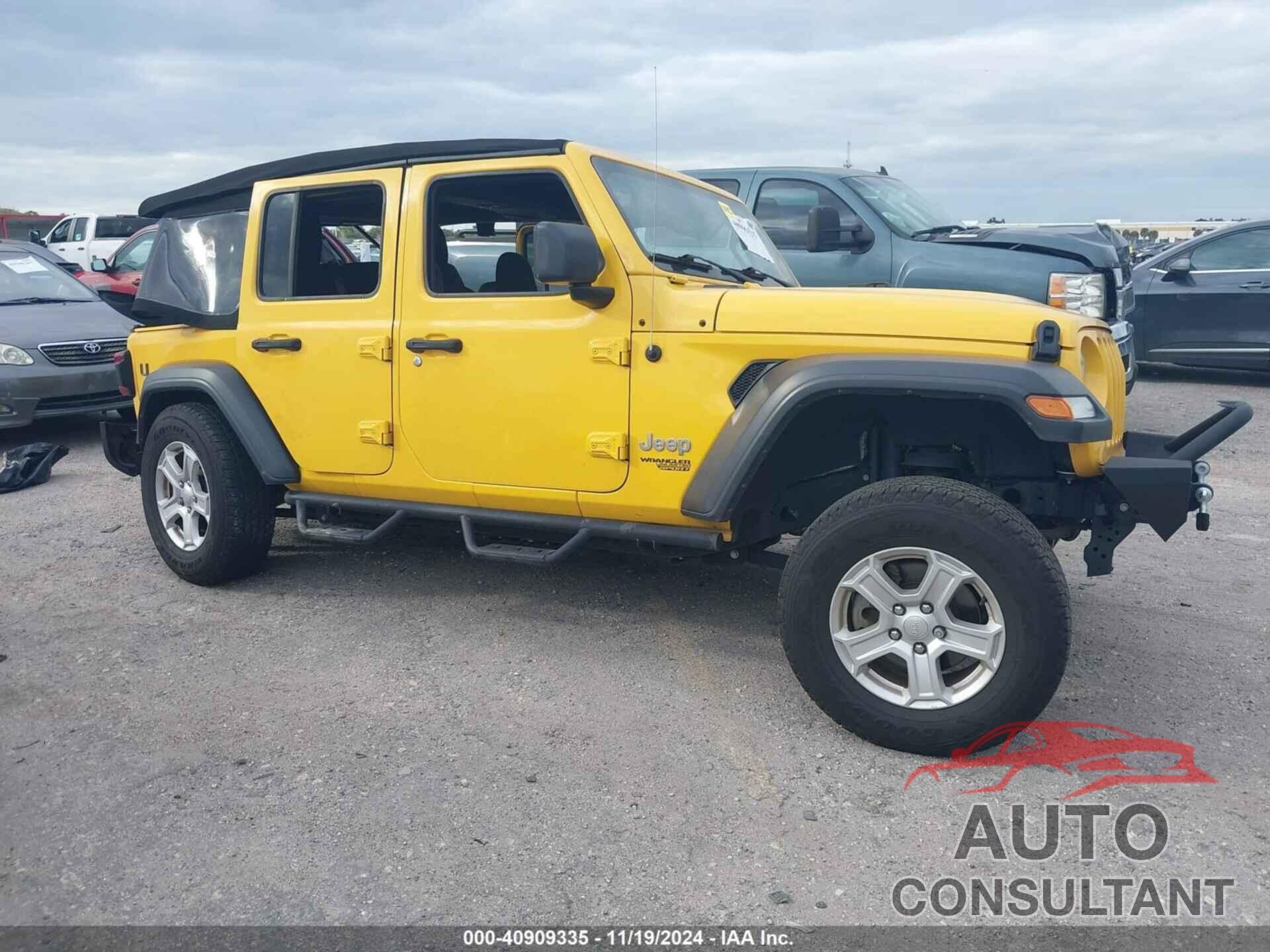 JEEP WRANGLER UNLIMITED 2020 - 1C4HJXDG8LW215899