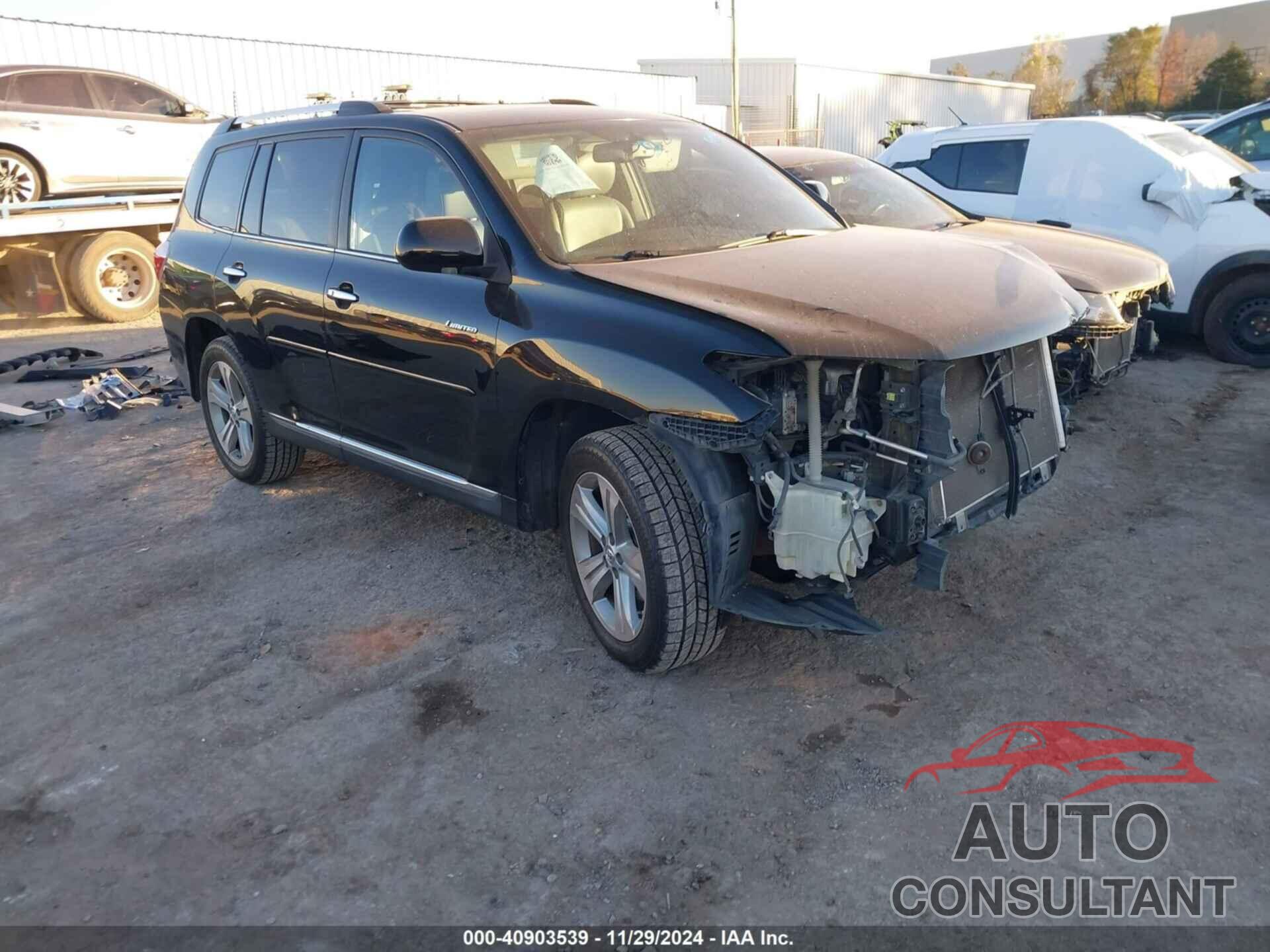 TOYOTA HIGHLANDER 2013 - 5TDDK3EH5DS201018