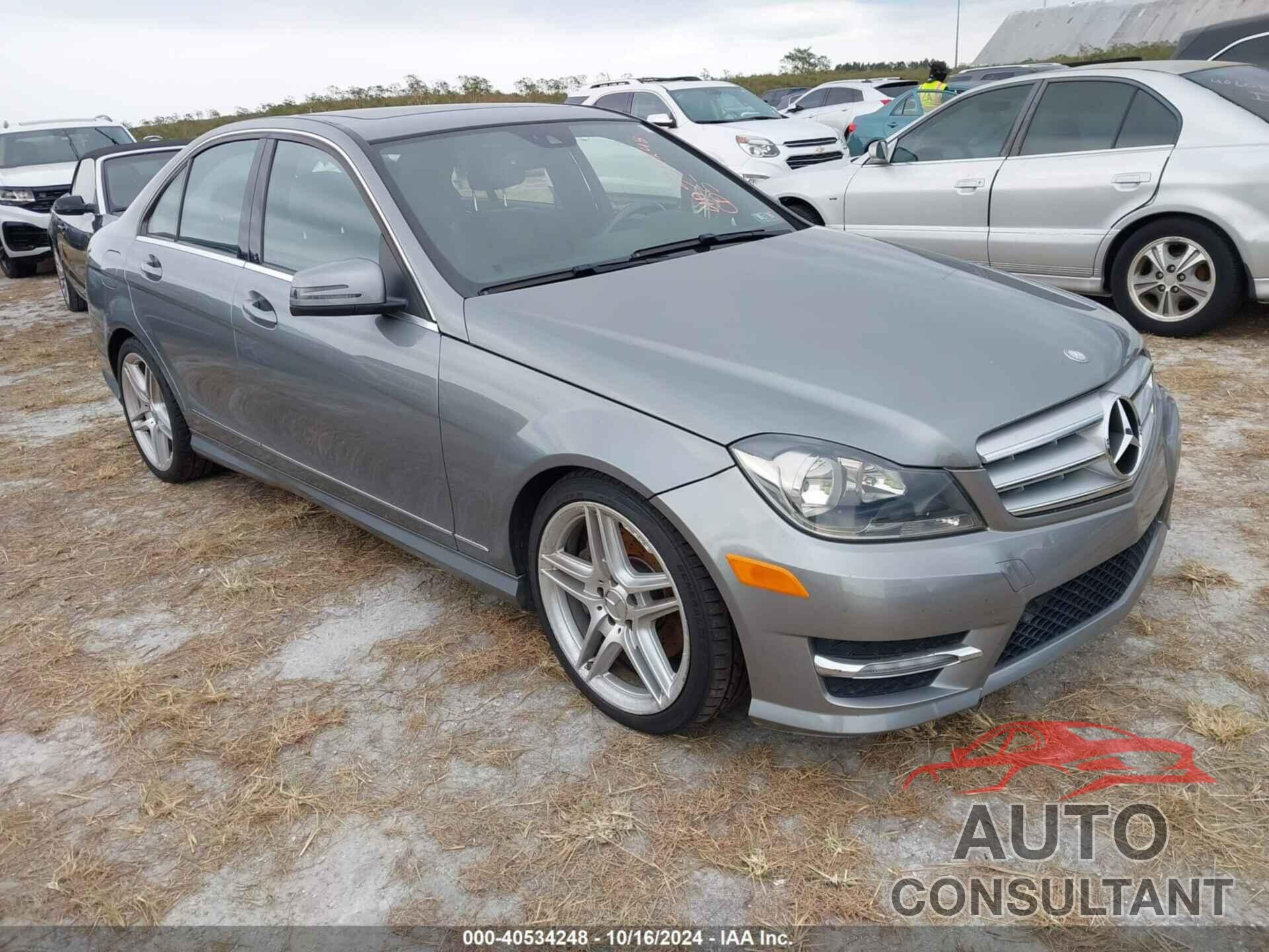 MERCEDES-BENZ C 300 2013 - WDDGF8AB5DR281098