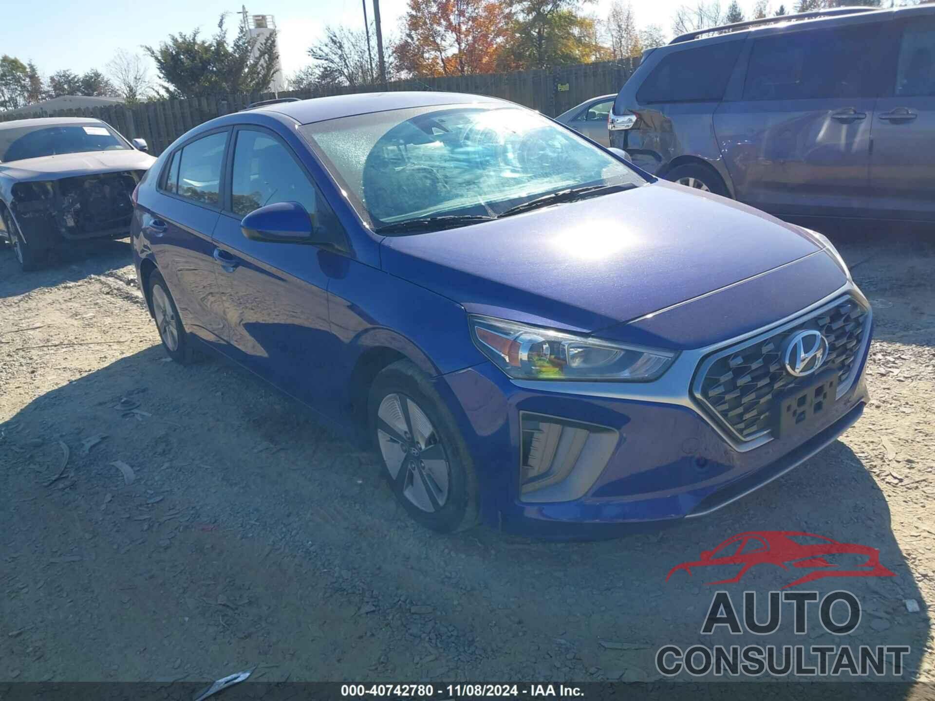 HYUNDAI IONIQ HYBRID 2022 - KMHC65LC6NU271543