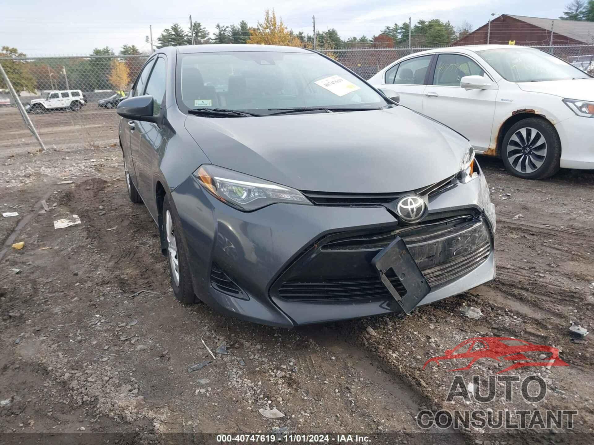 TOYOTA COROLLA 2019 - 2T1BURHEXKC126988