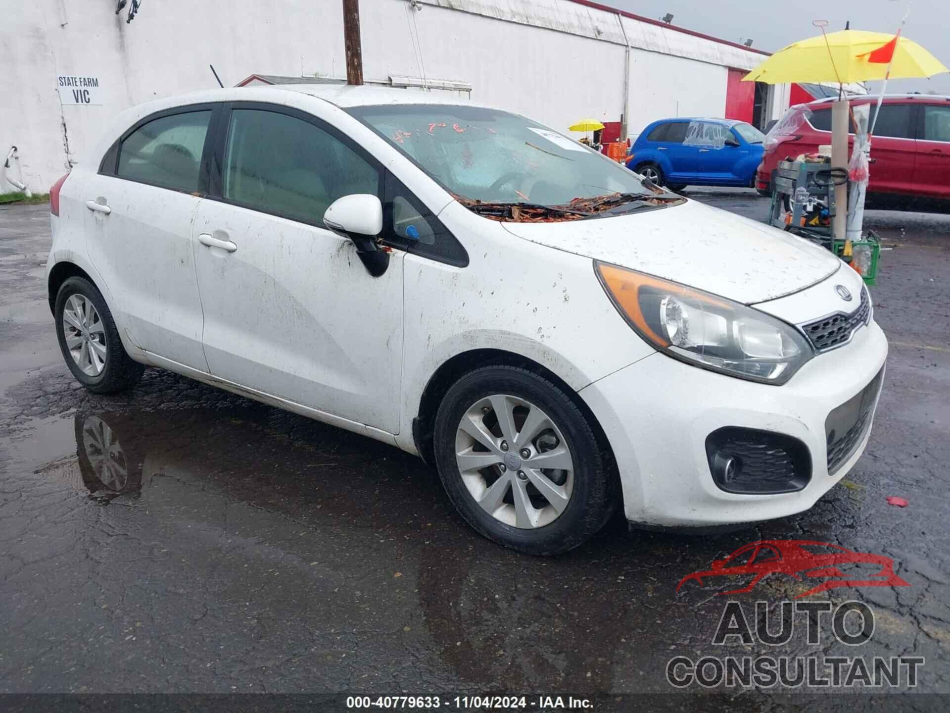 KIA RIO 2013 - KNADN5A35D6132406