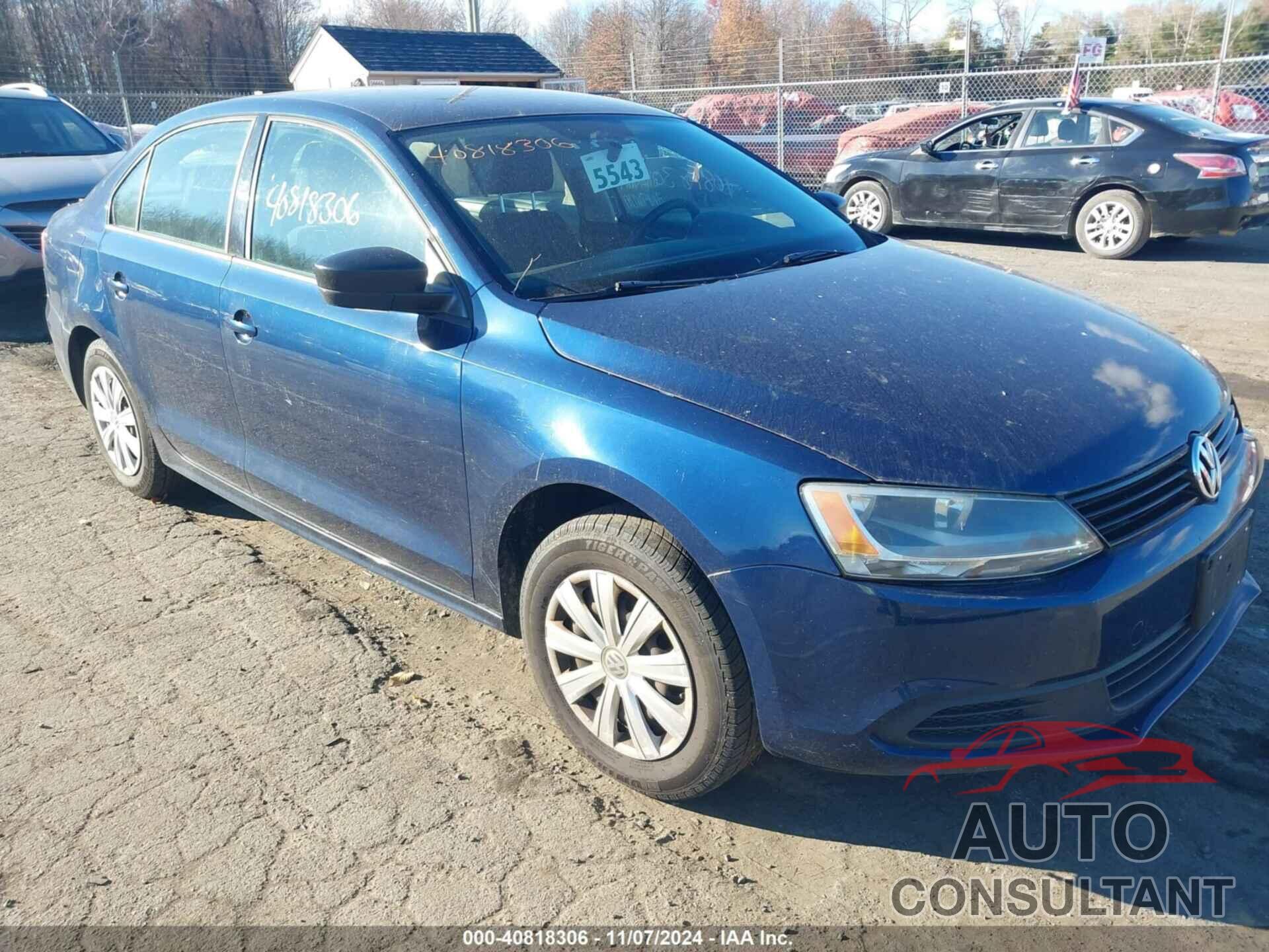 VOLKSWAGEN JETTA 2013 - 3VW1K7AJ0DM425023