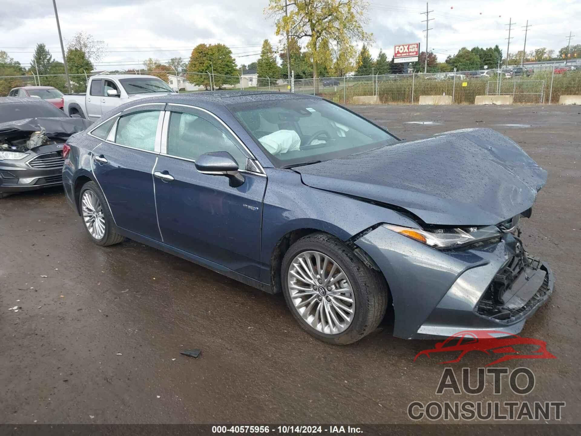 TOYOTA AVALON 2020 - 4T1D21FB9LU015289