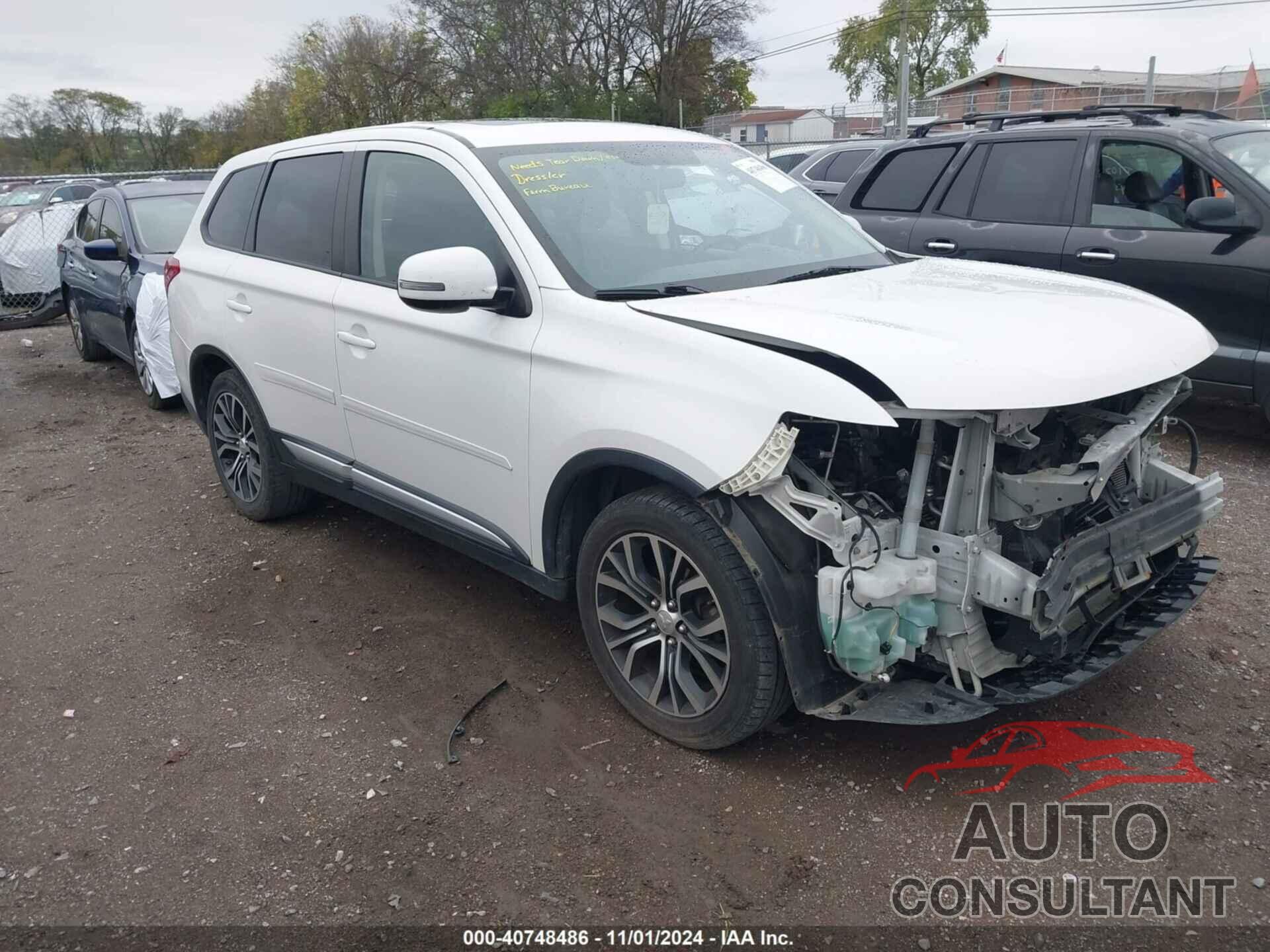 MITSUBISHI OUTLANDER 2017 - JA4AD3A30HZ011200