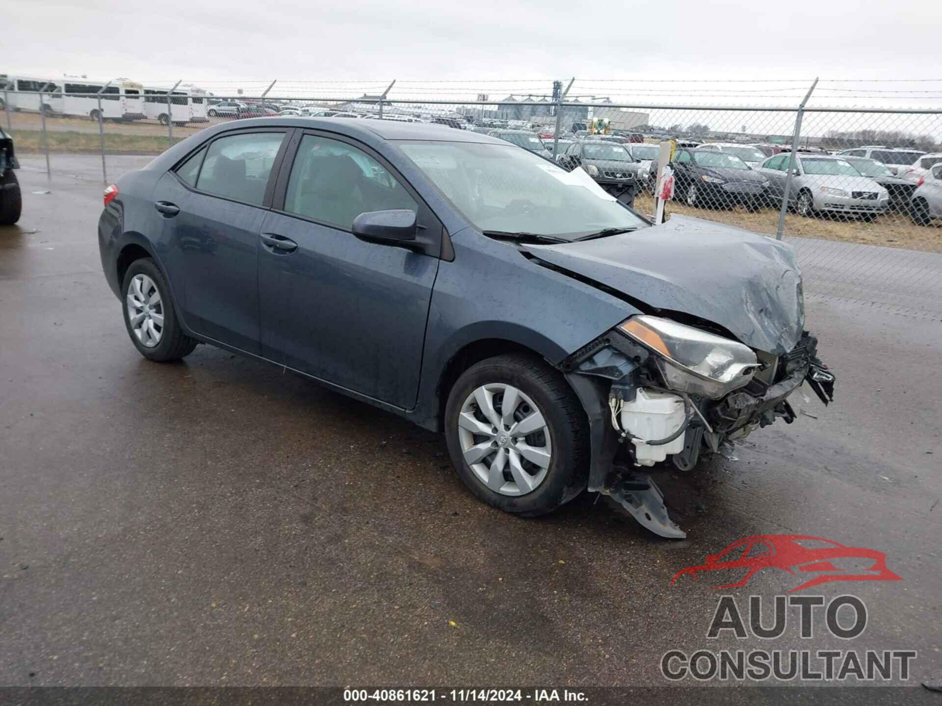 TOYOTA COROLLA 2016 - 2T1BURHEXGC549156