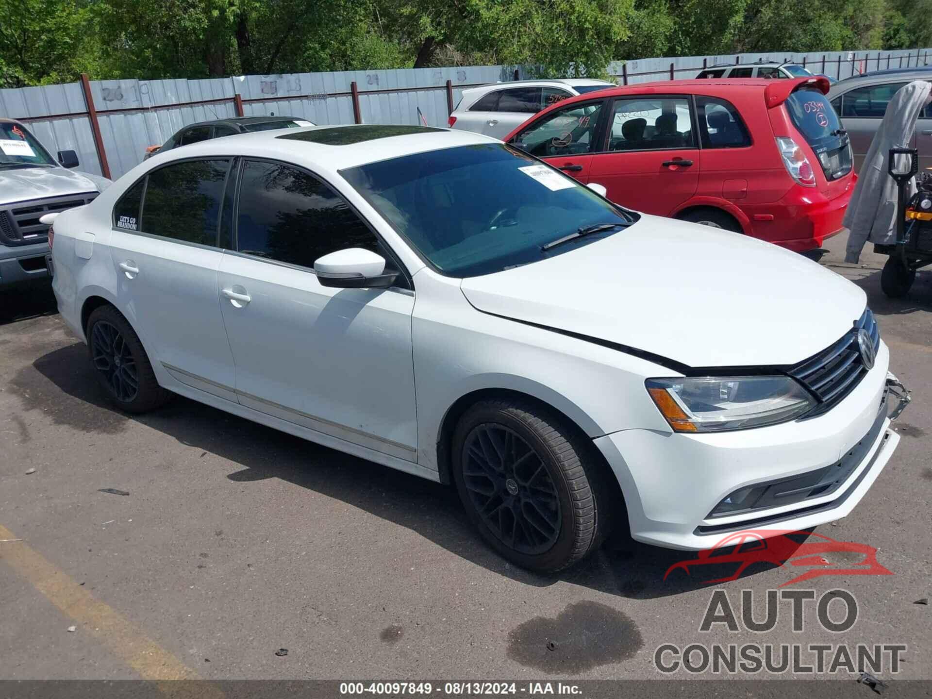 VOLKSWAGEN JETTA 2017 - 3VWL17AJ0HM387746