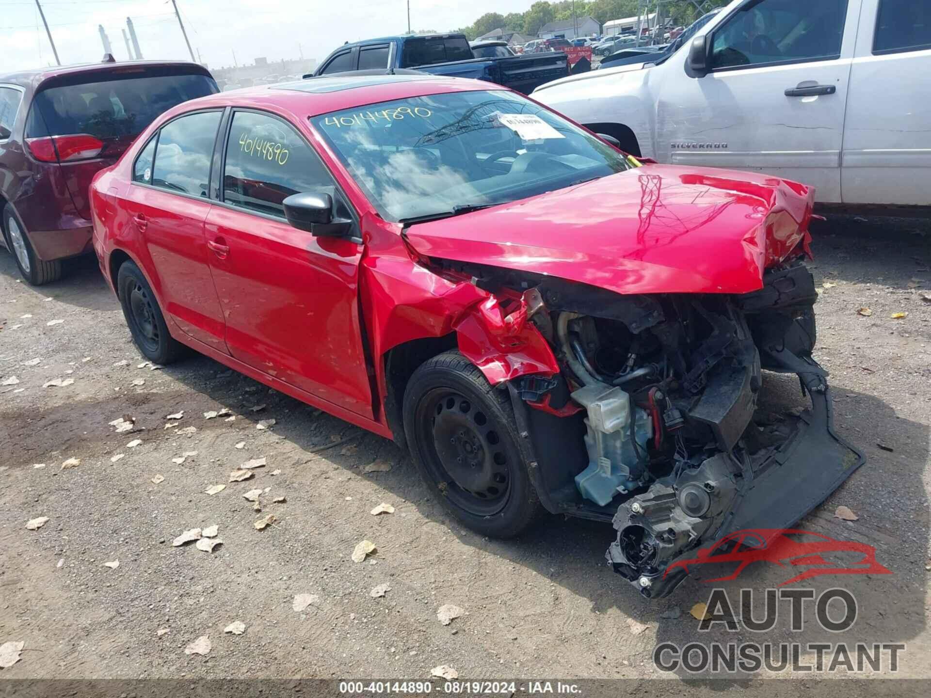 VOLKSWAGEN JETTA 2012 - 3VW2K7AJ2CM339571