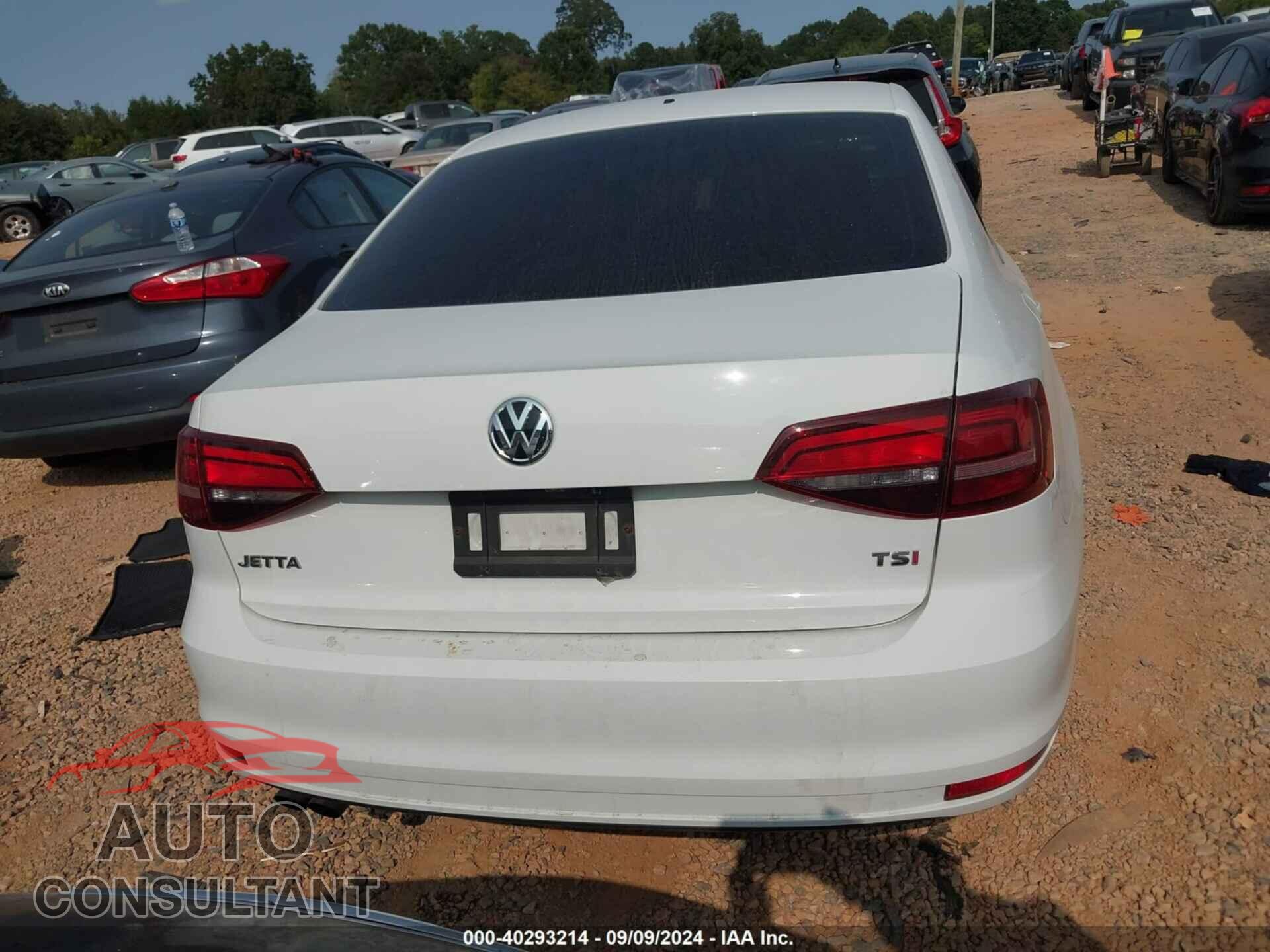 VOLKSWAGEN JETTA 2017 - 3VW2B7AJ0HM257569