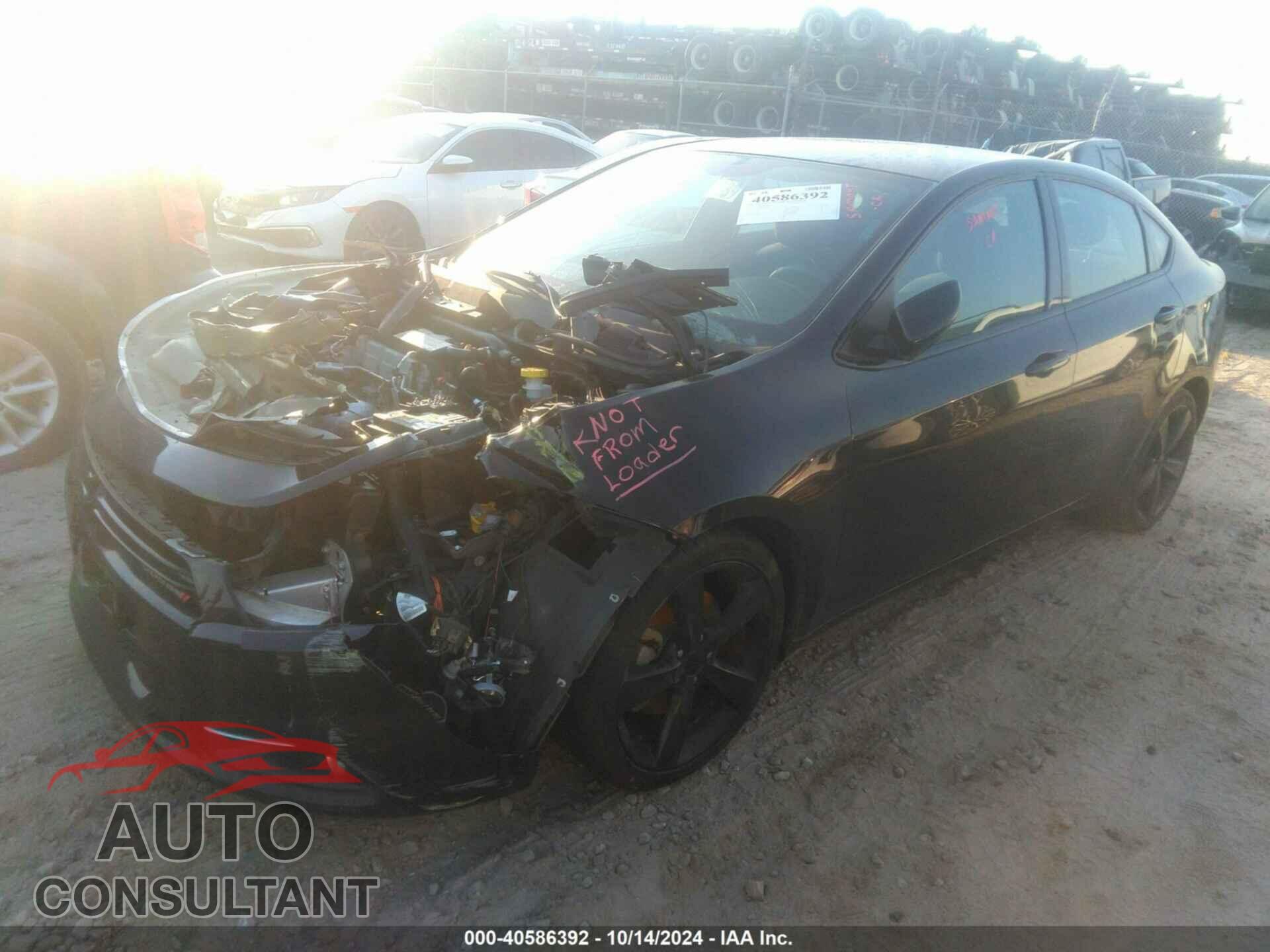 DODGE DART 2014 - 1C3CDFBB9ED775632