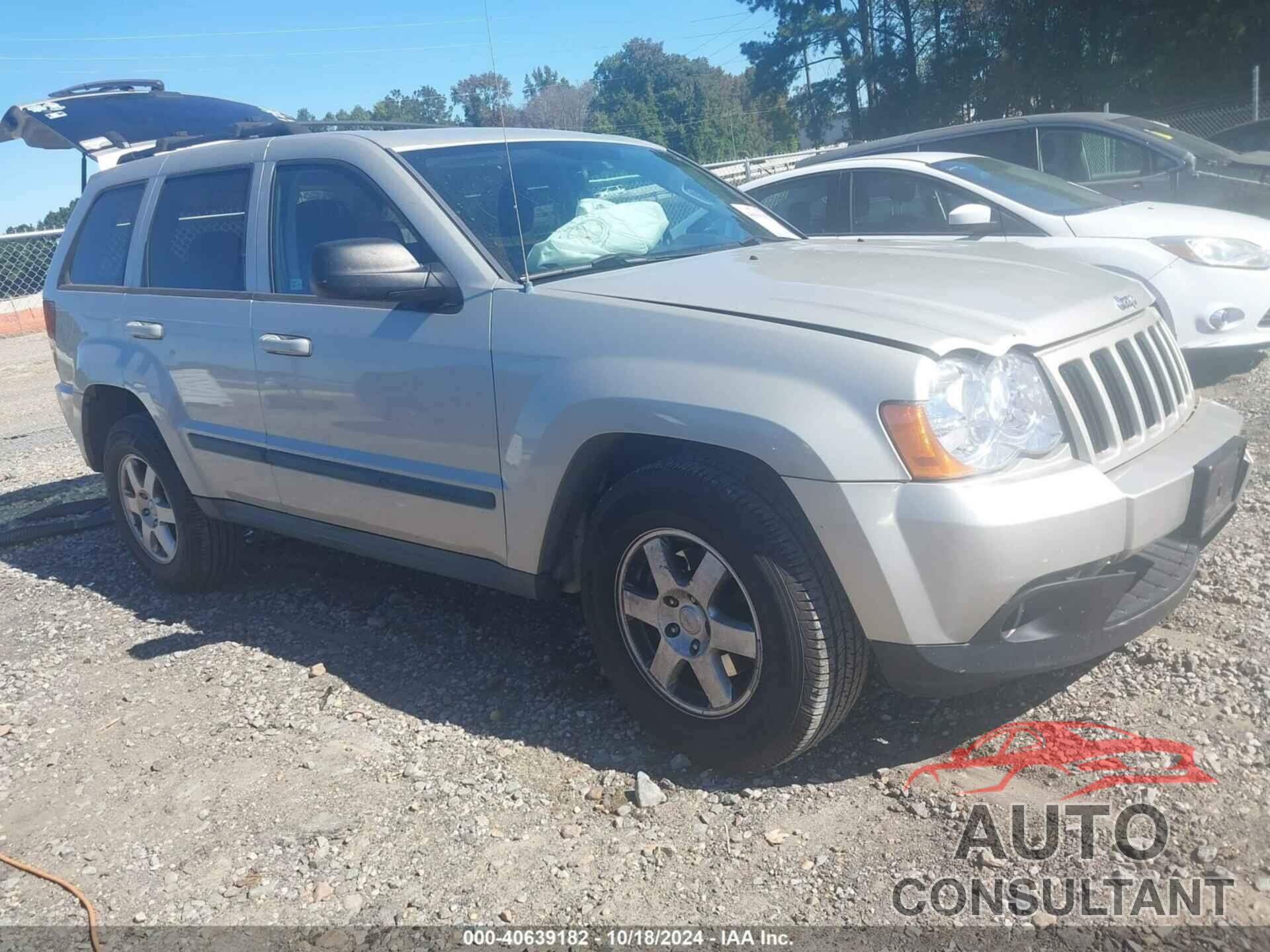 JEEP GRAND CHEROKEE 2009 - 1J8GR48K59C510818