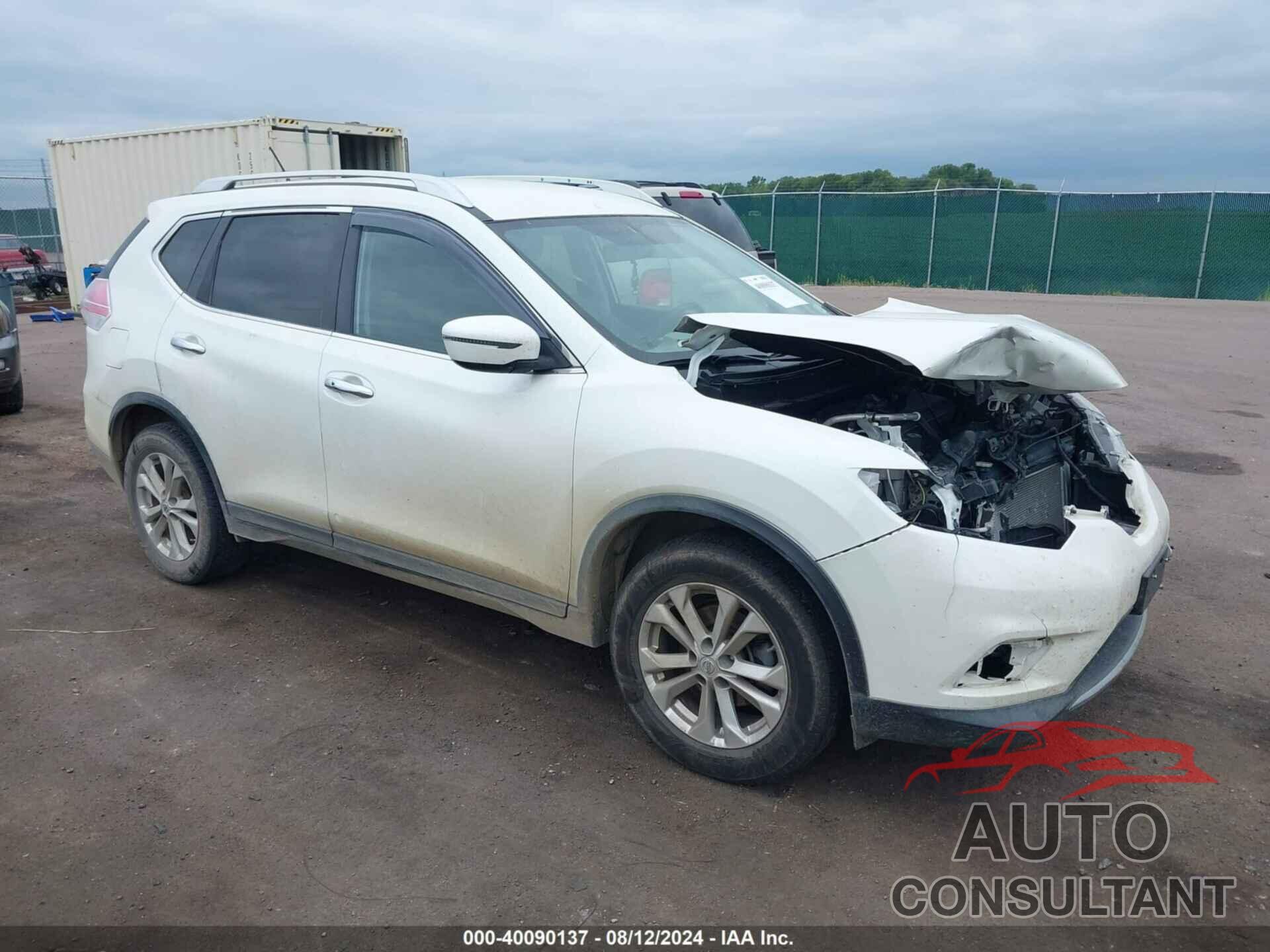 NISSAN ROGUE 2016 - KNMAT2MV0GP635170