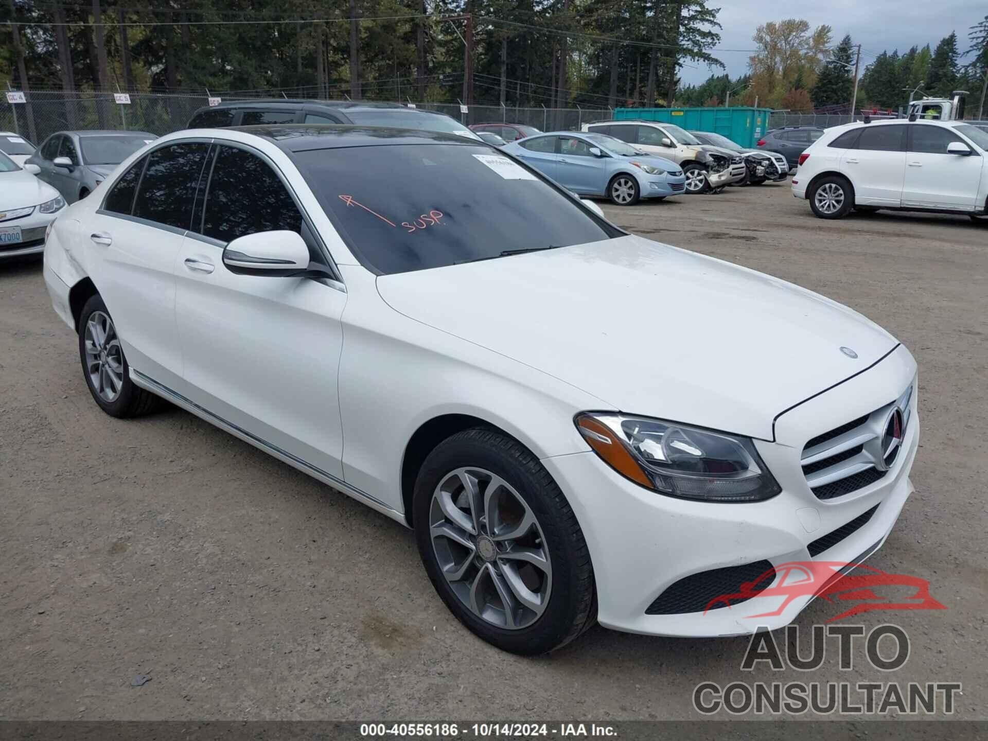 MERCEDES-BENZ C 300 2016 - 55SWF4KB0GU136931