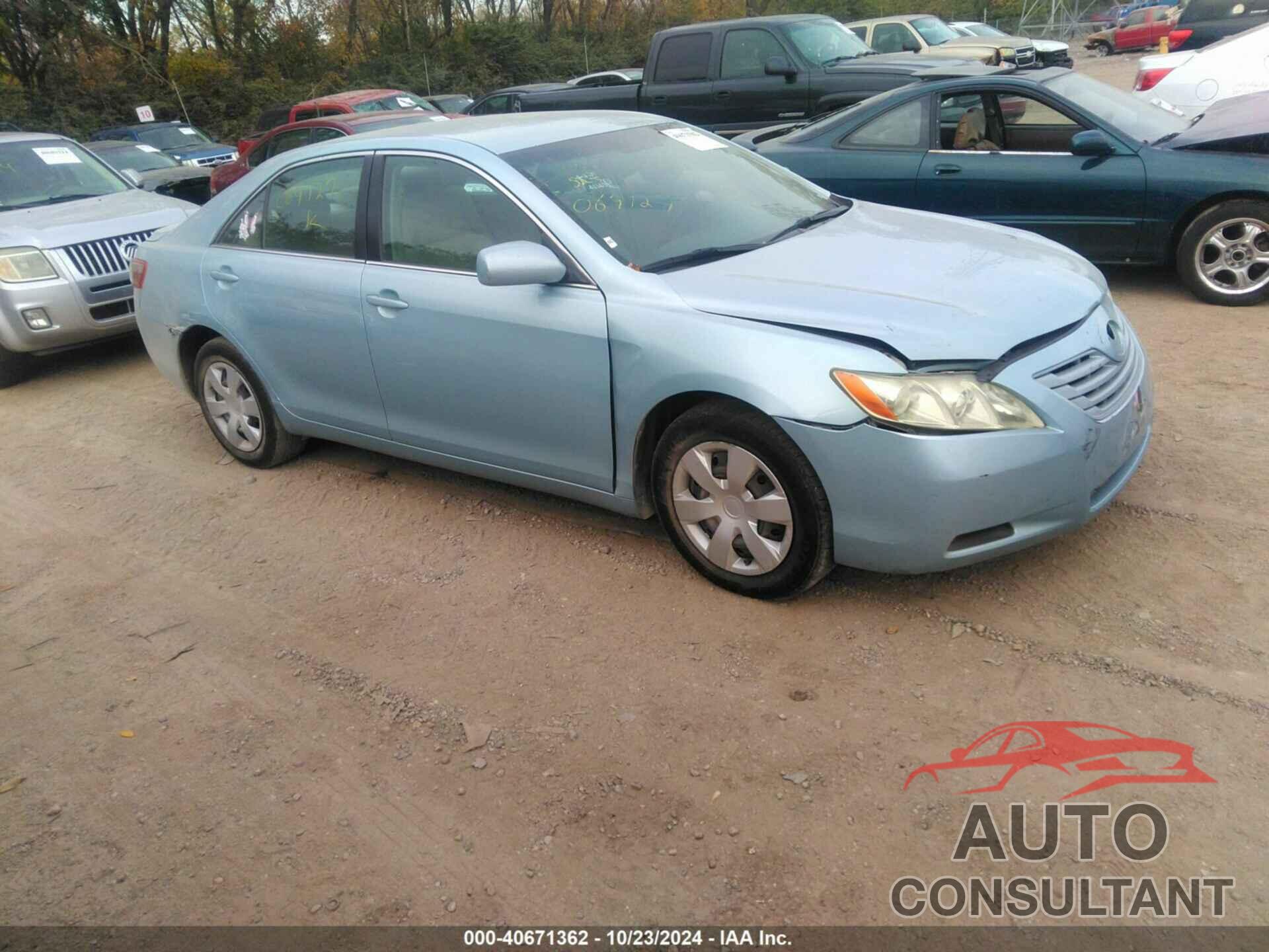 TOYOTA CAMRY 2009 - 4T4BE46K59R063127