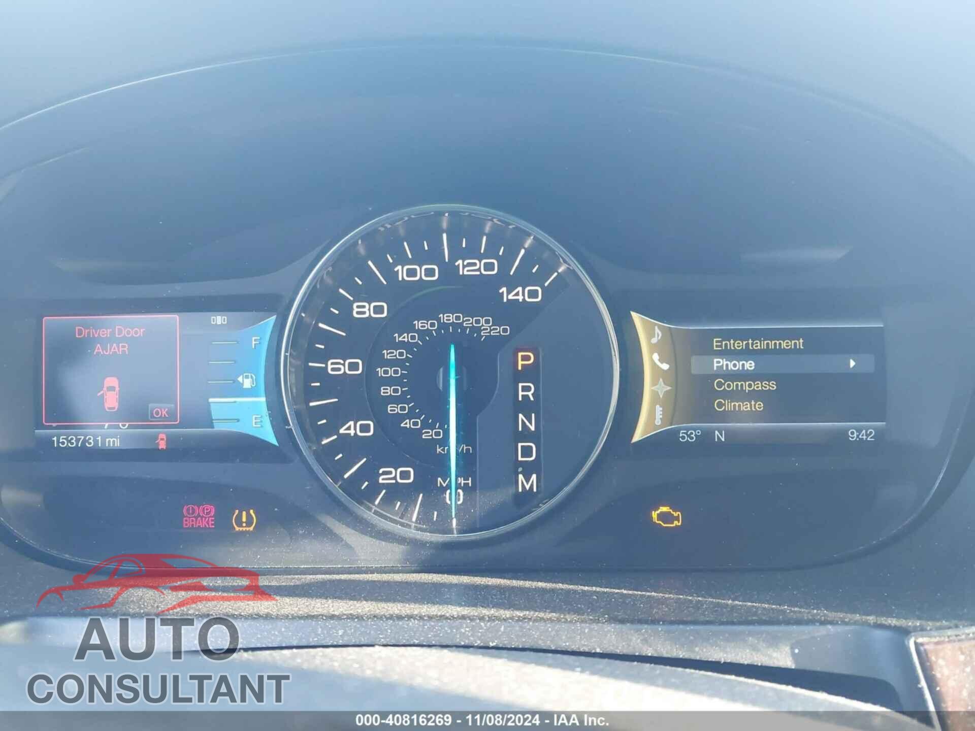 FORD EDGE 2011 - 2FMDK3KC9BBA74616