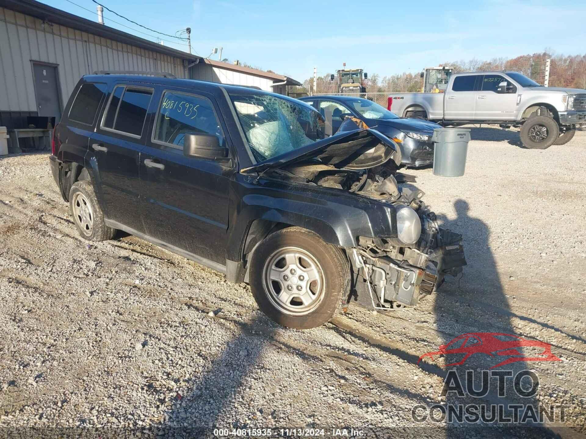 JEEP PATRIOT 2010 - 1J4NF1GB5AD622955