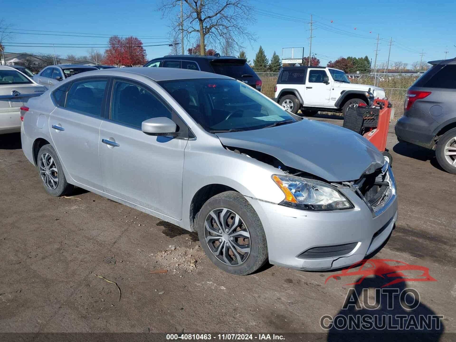 NISSAN SENTRA 2015 - 3N1AB7AP7FL669562