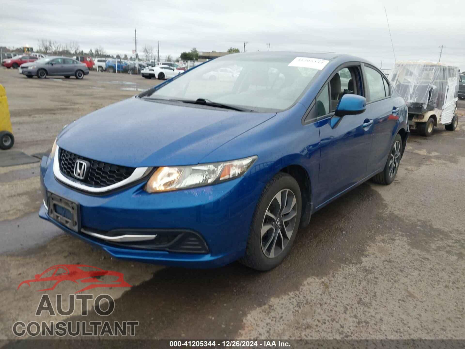 HONDA CIVIC 2013 - 19XFB2F87DE239975