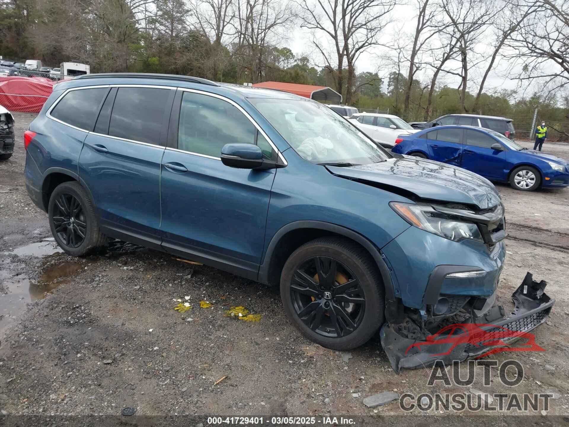 HONDA PILOT 2022 - 5FNYF5H23NB001527