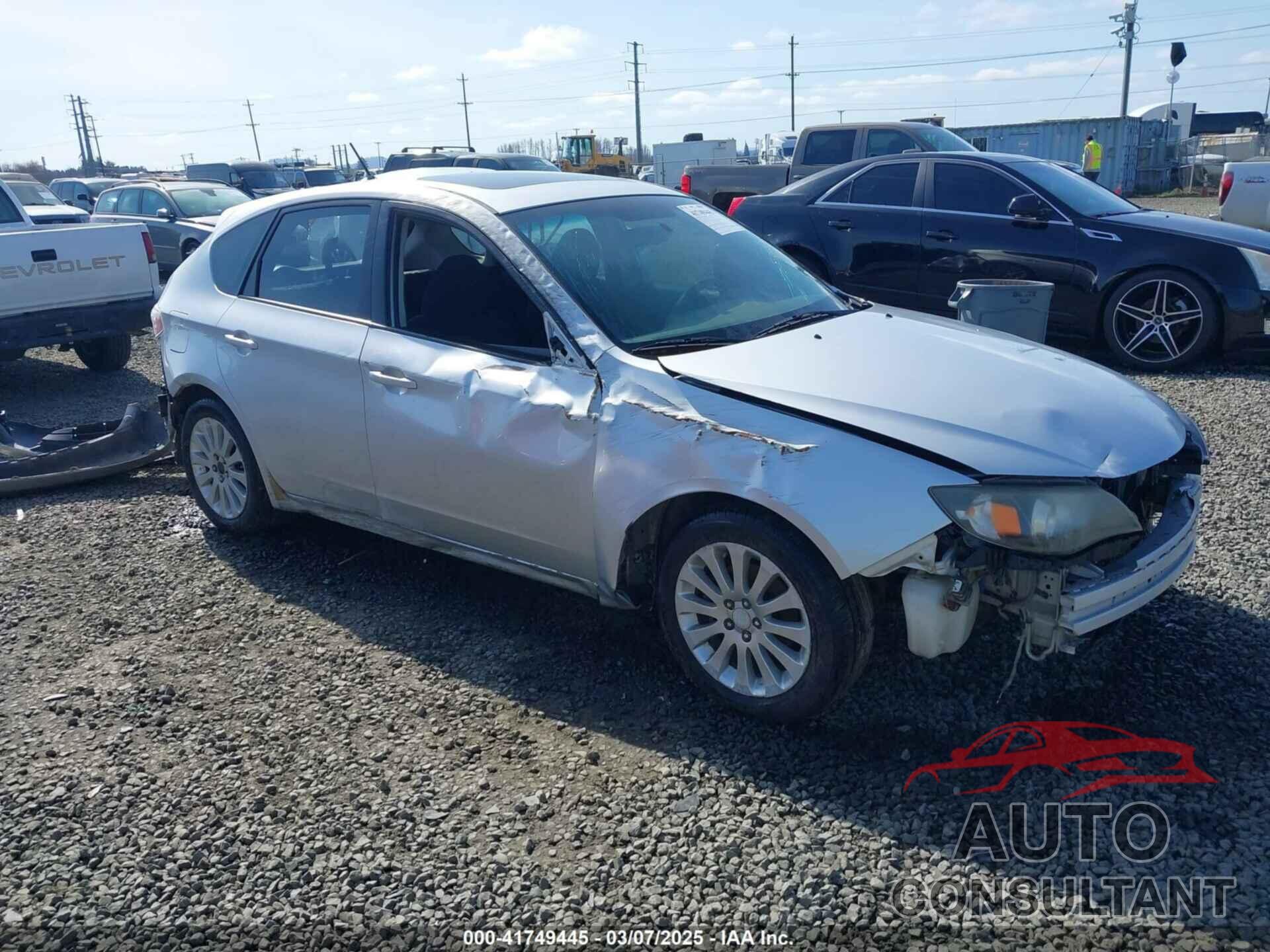 SUBARU IMPREZA 2009 - JF1GH606X9H816233