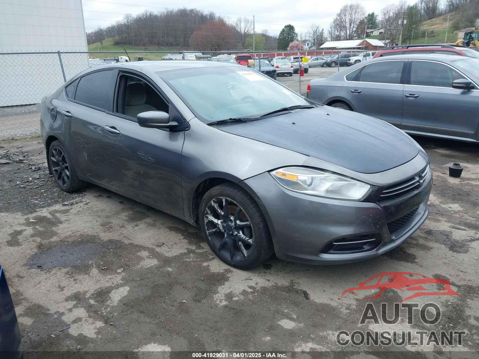 DODGE DART 2013 - 1C3CDFBH5DD700784